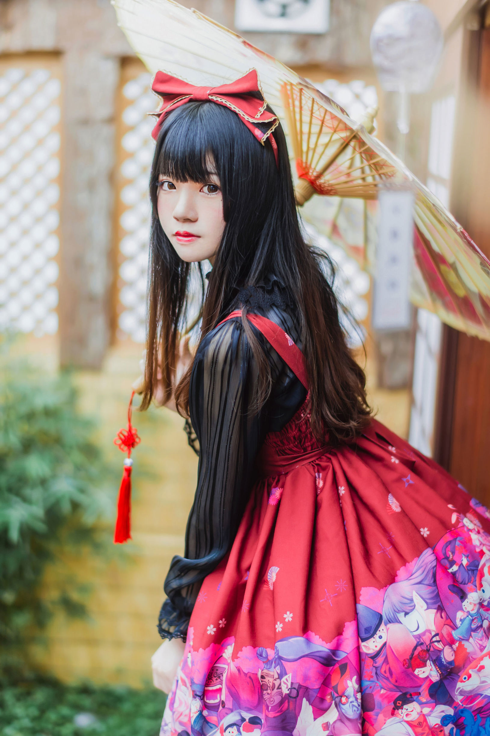 蘿莉COS] 櫻桃喵《和風洛麗塔》