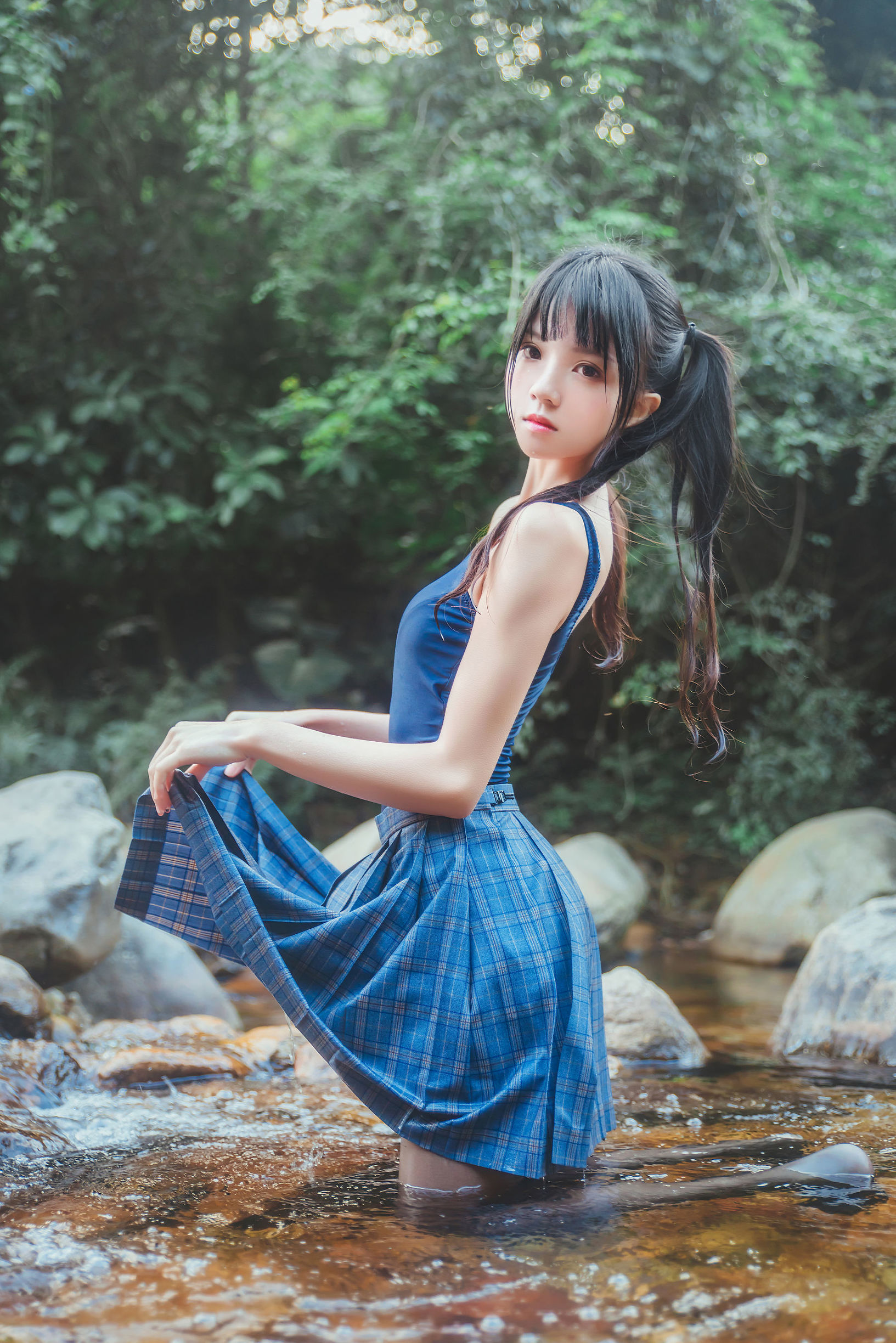 ロリコス] 桜桃喵《制服少女コスプレ濡れ身シリーズ》