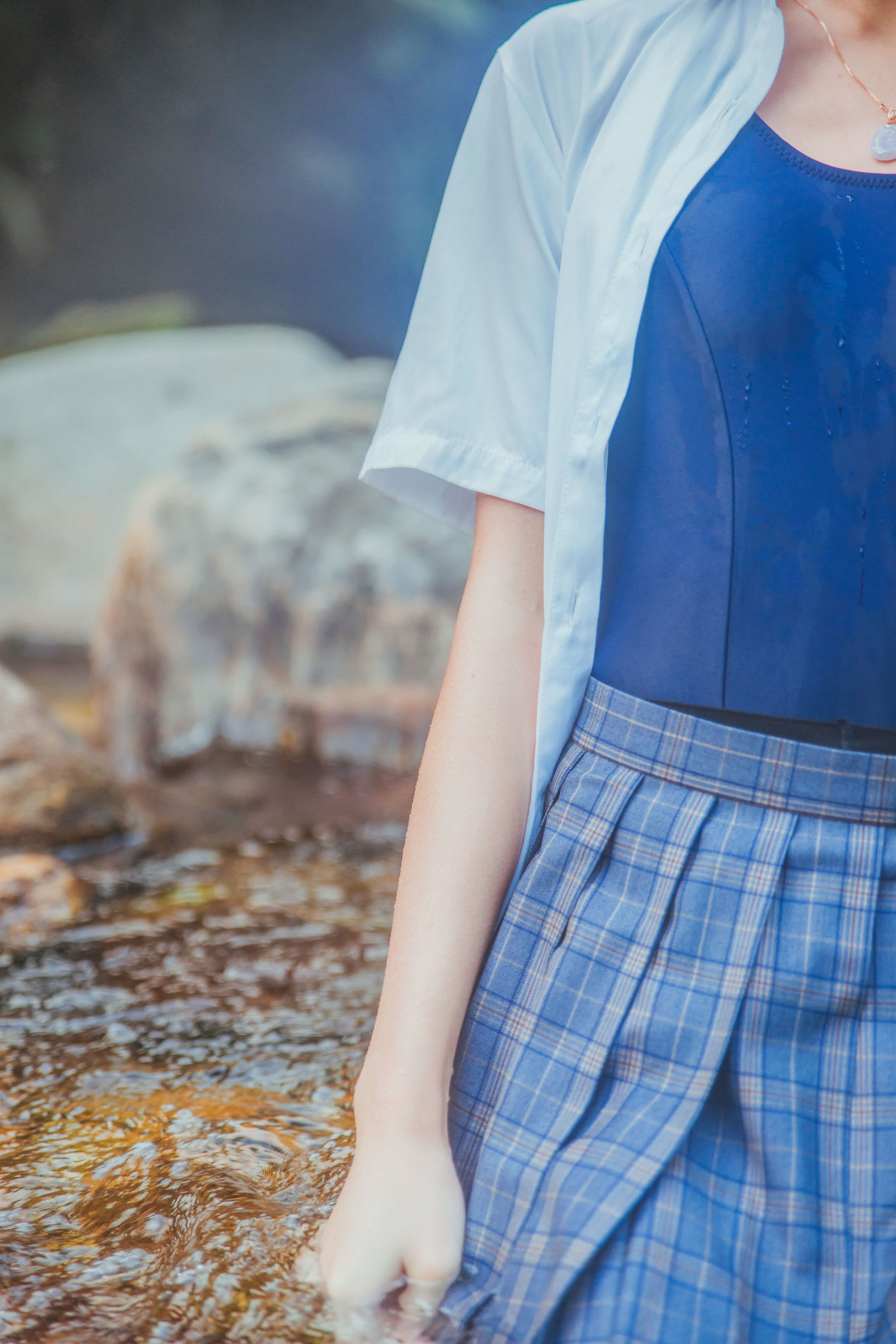 ロリコス] 桜桃喵《制服少女コスプレ濡れ身シリーズ》