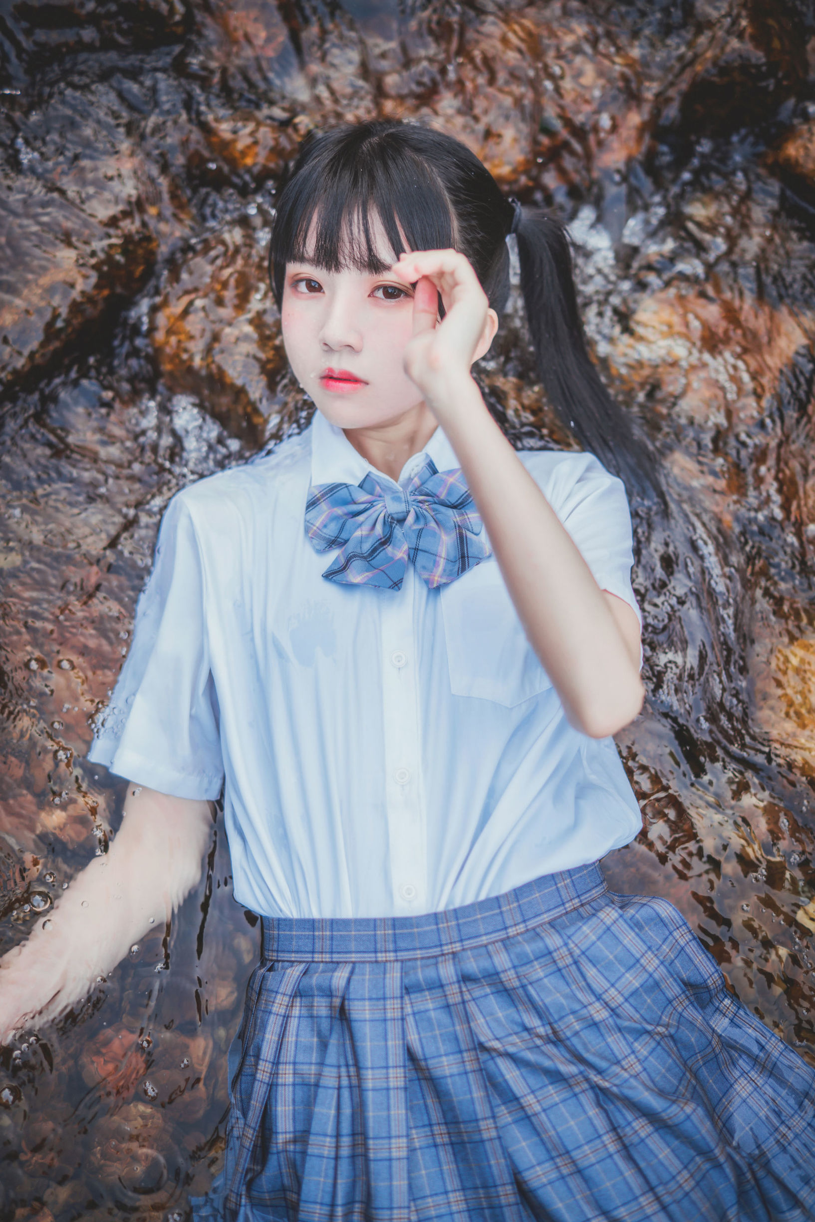 ロリコス] 桜桃喵《制服少女コスプレ濡れ身シリーズ》