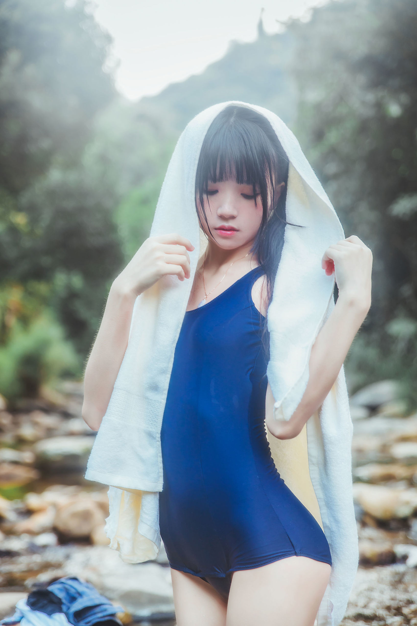 ロリコス] 桜桃喵《制服少女コスプレ濡れ身シリーズ》