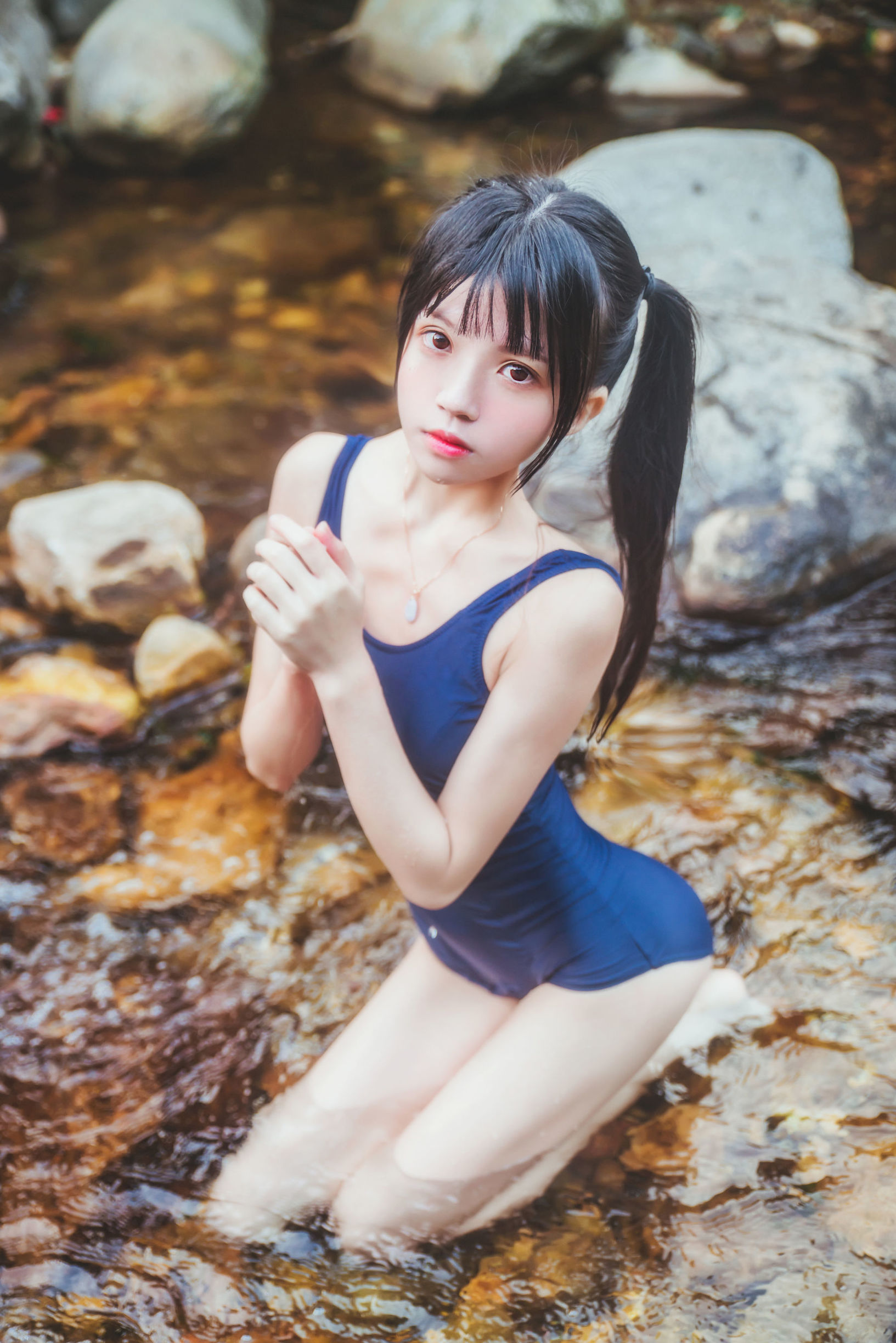 ロリコス] 桜桃喵《制服少女コスプレ濡れ身シリーズ》