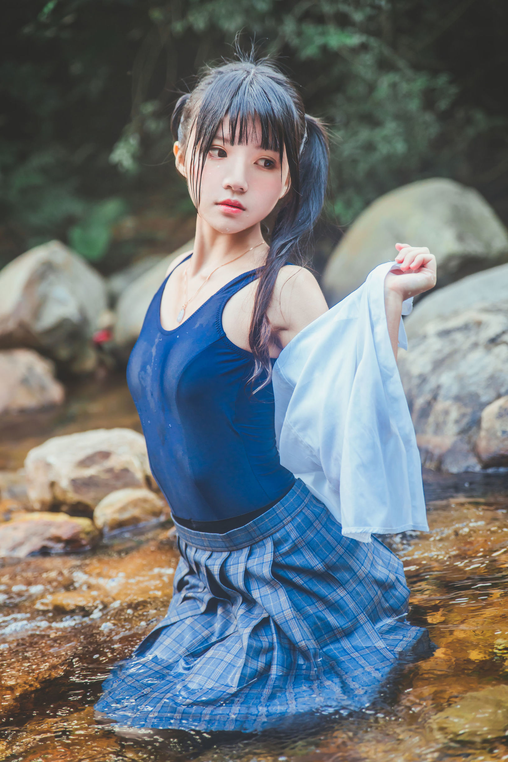 ロリコス] 桜桃喵《制服少女コスプレ濡れ身シリーズ》