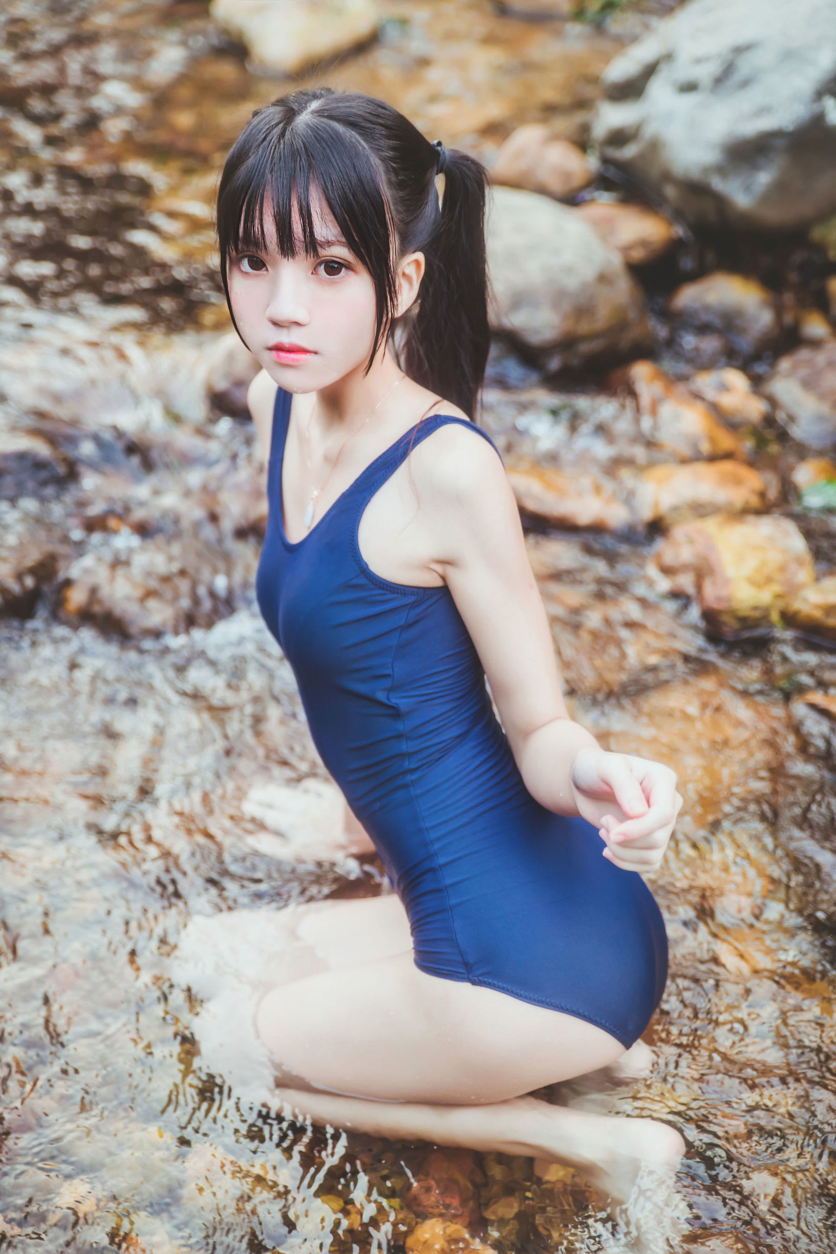 ロリコス] 桜桃喵《制服少女コスプレ濡れ身シリーズ》