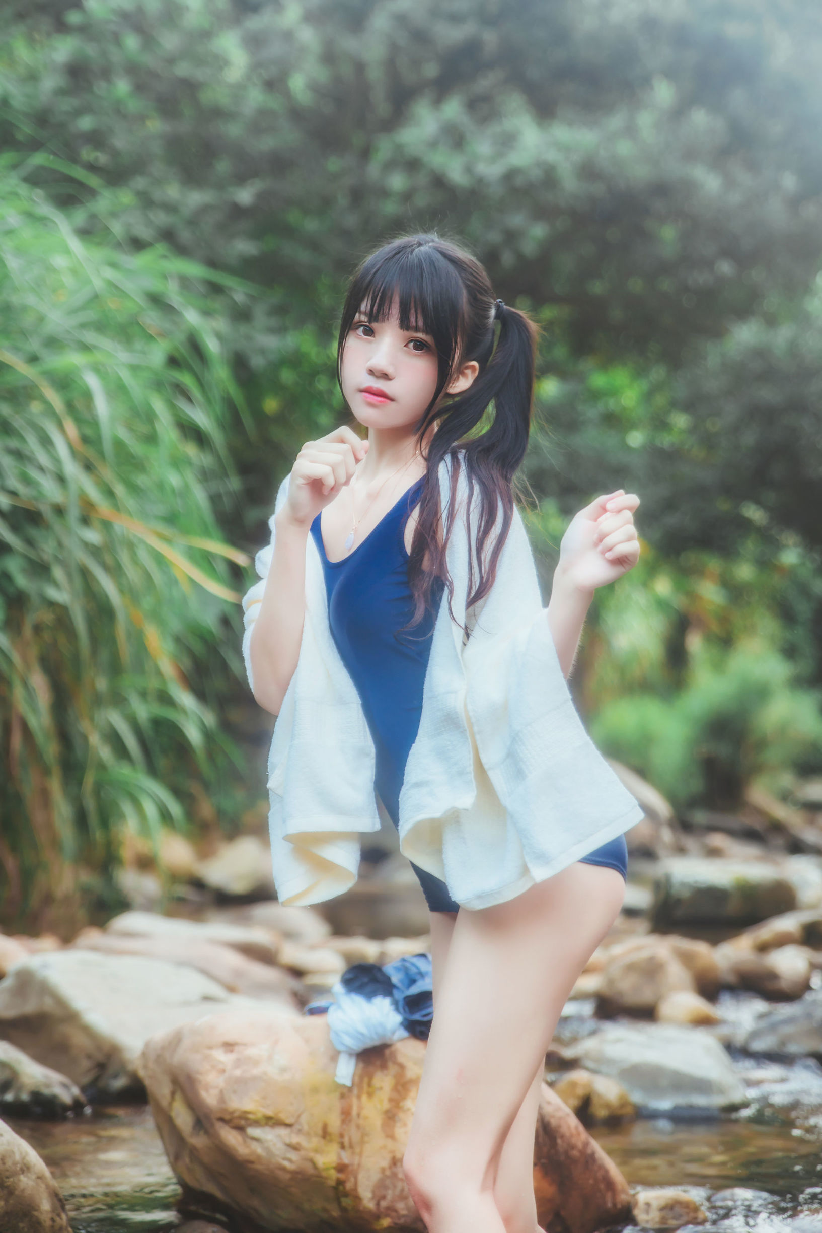 ロリコス] 桜桃喵《制服少女コスプレ濡れ身シリーズ》