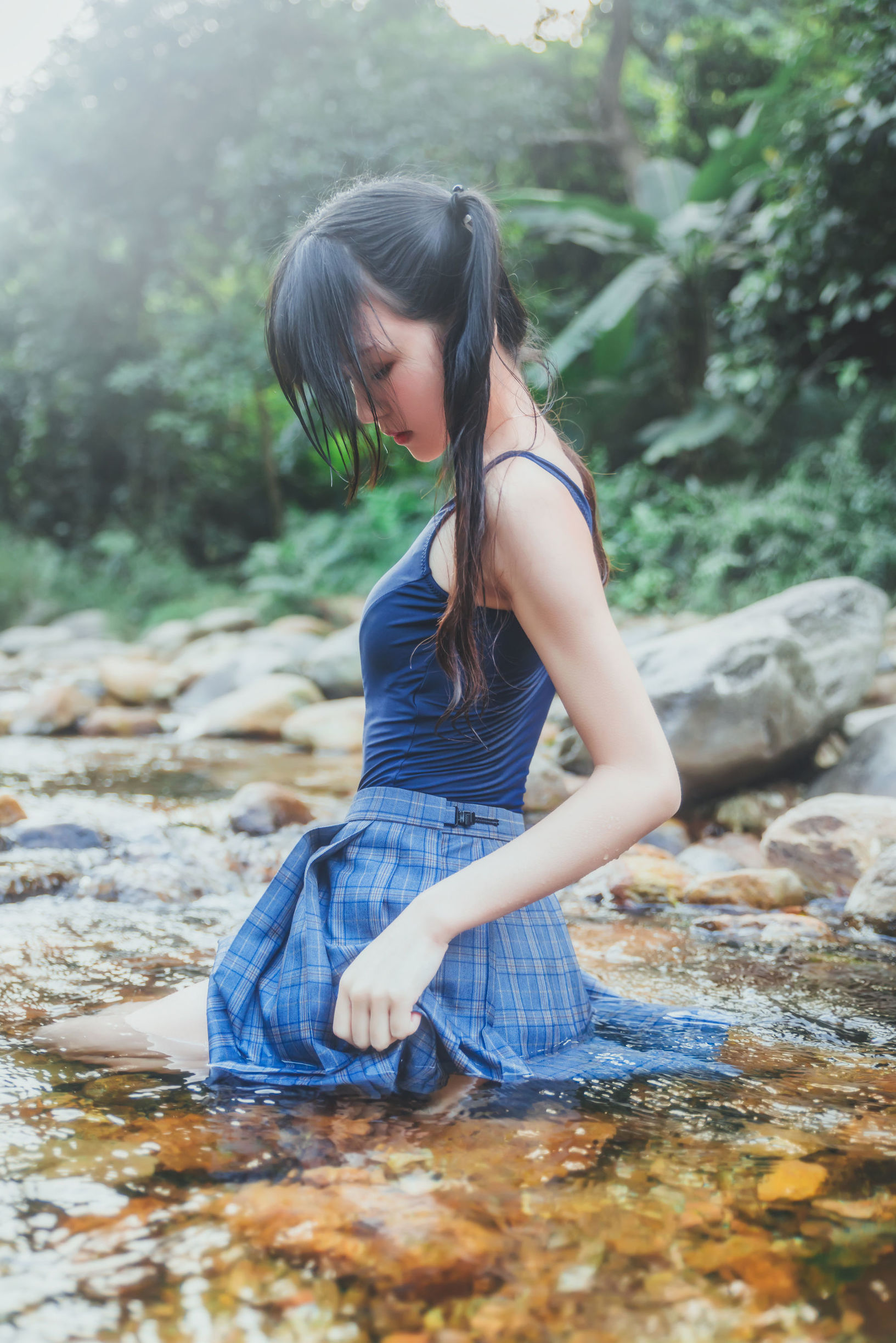 ロリコス] 桜桃喵《制服少女コスプレ濡れ身シリーズ》