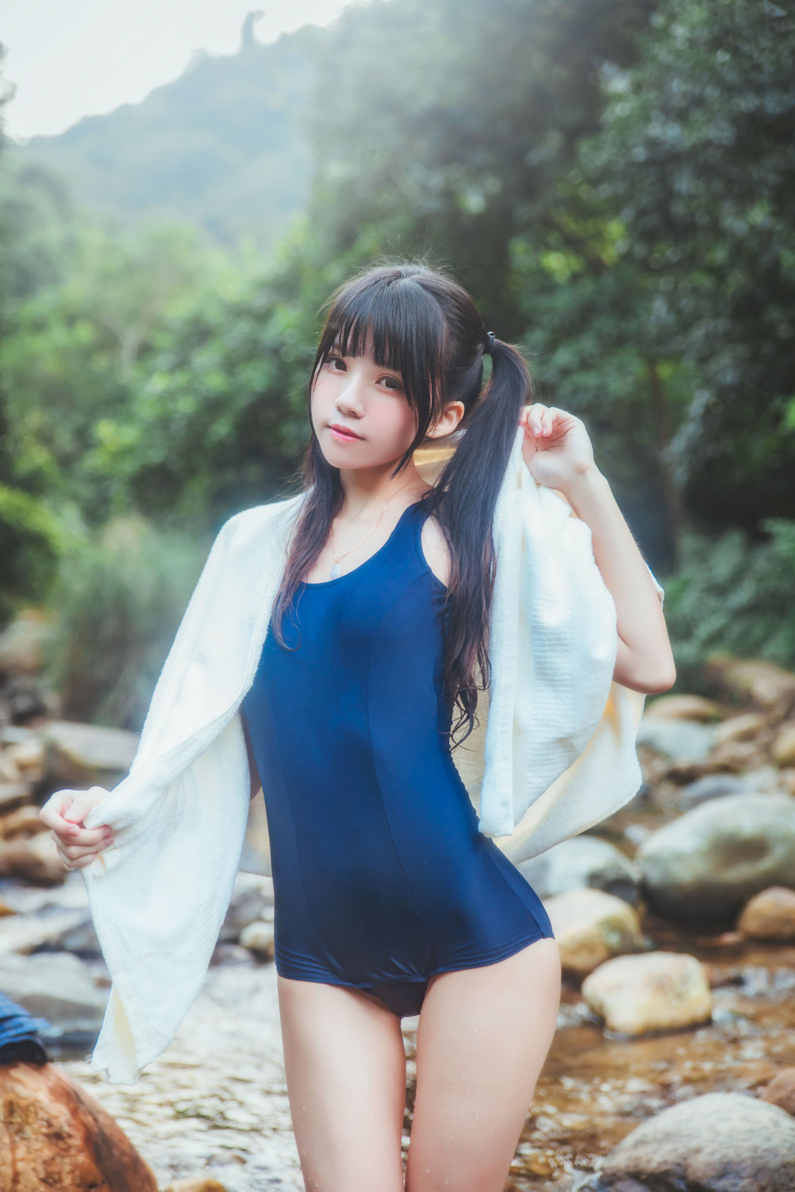 ロリコス] 桜桃喵《制服少女コスプレ濡れ身シリーズ》