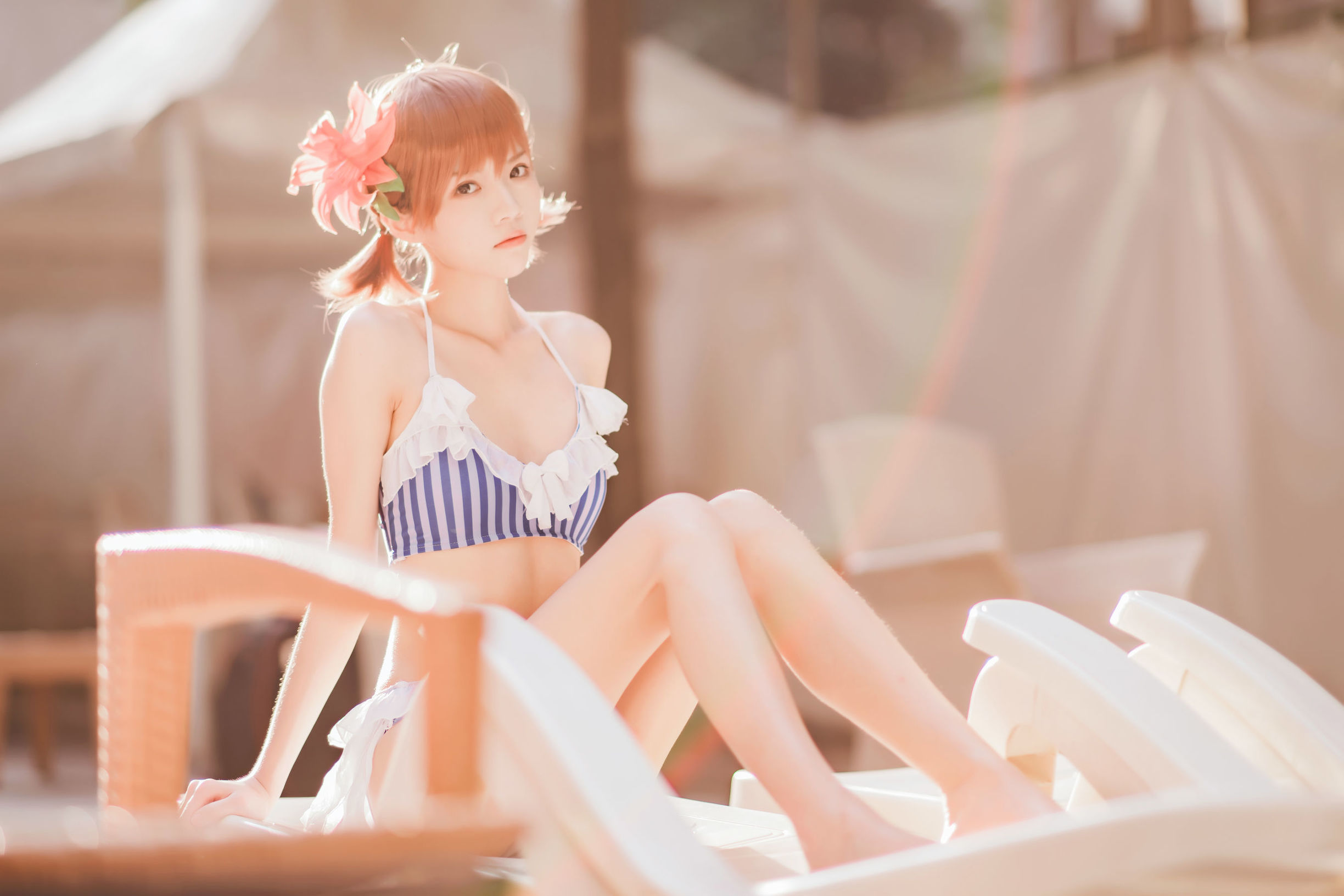  belle  COS] Sakura Tao Miao "Cannon Sister COS