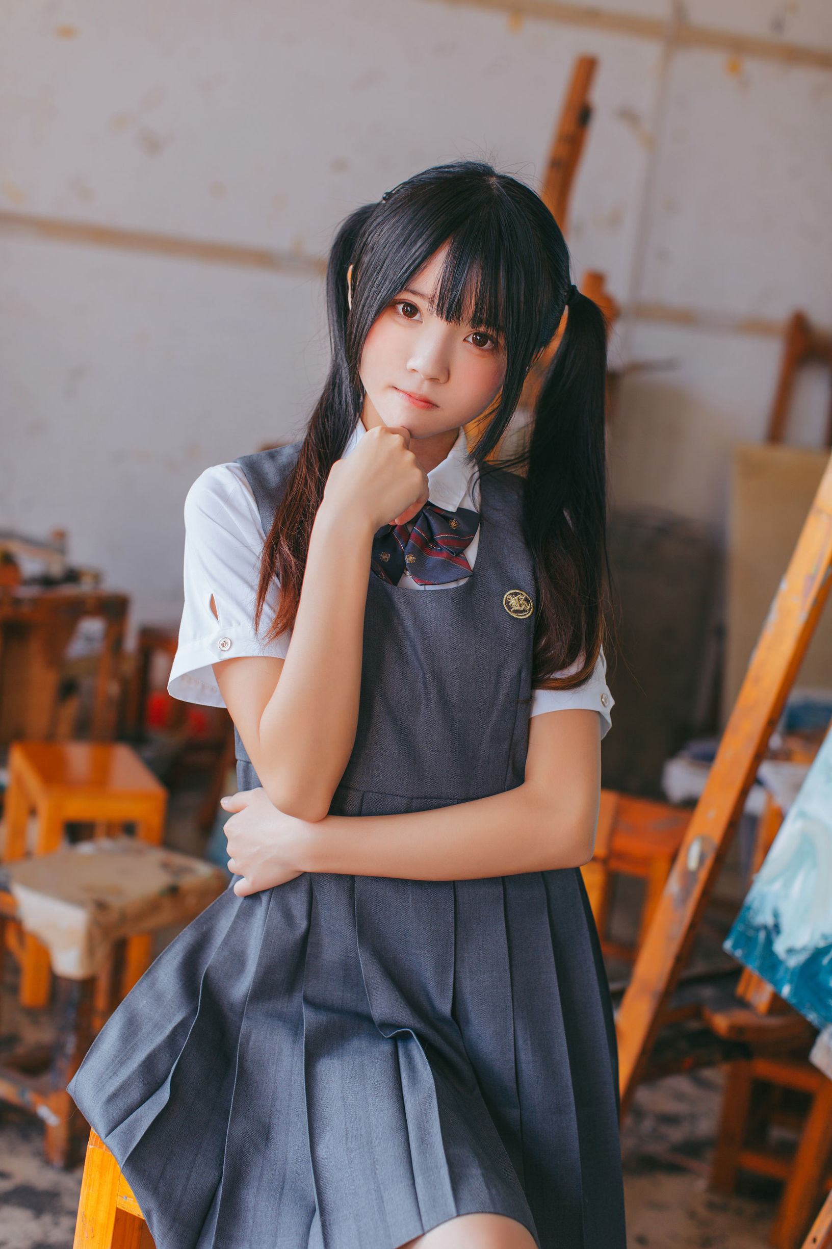 ロリコス] 桜桃にゃ《画室少女》