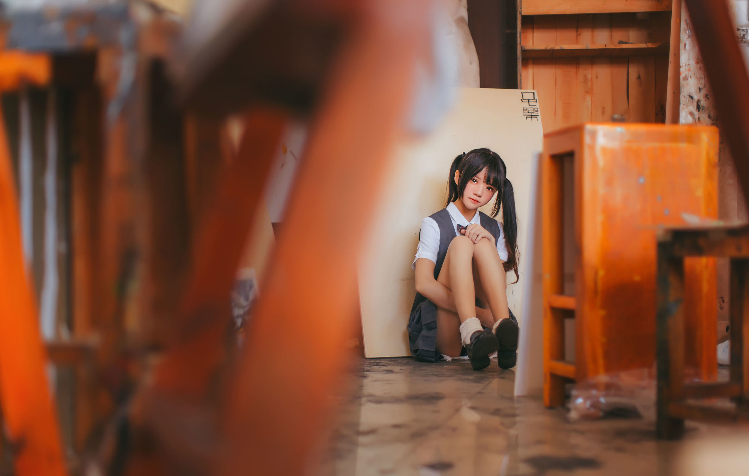  belle ta Cosplay] Sakura Tao Meow 'Art Studio Girl'
