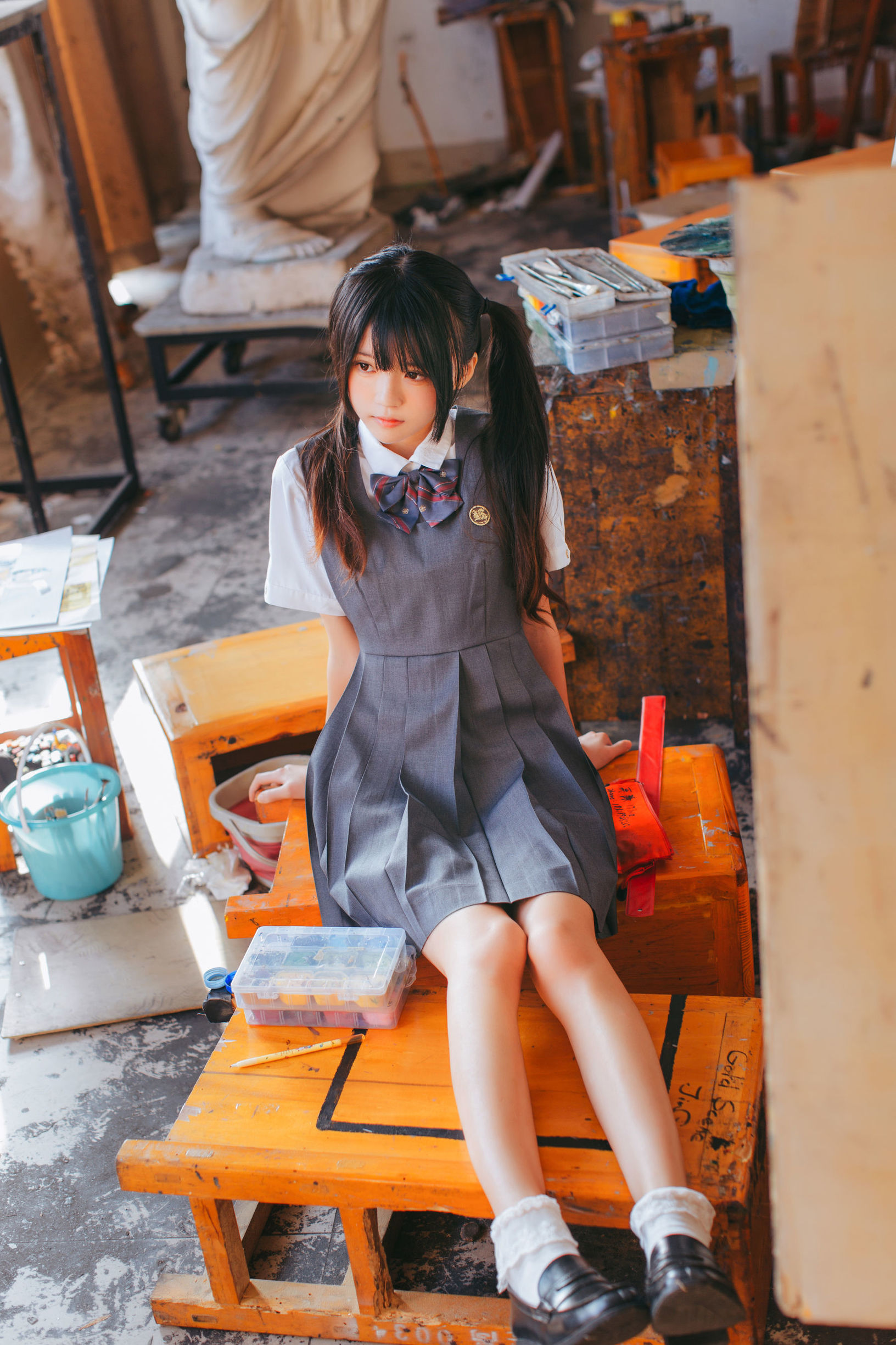 ロリコス] 桜桃にゃ《画室少女》