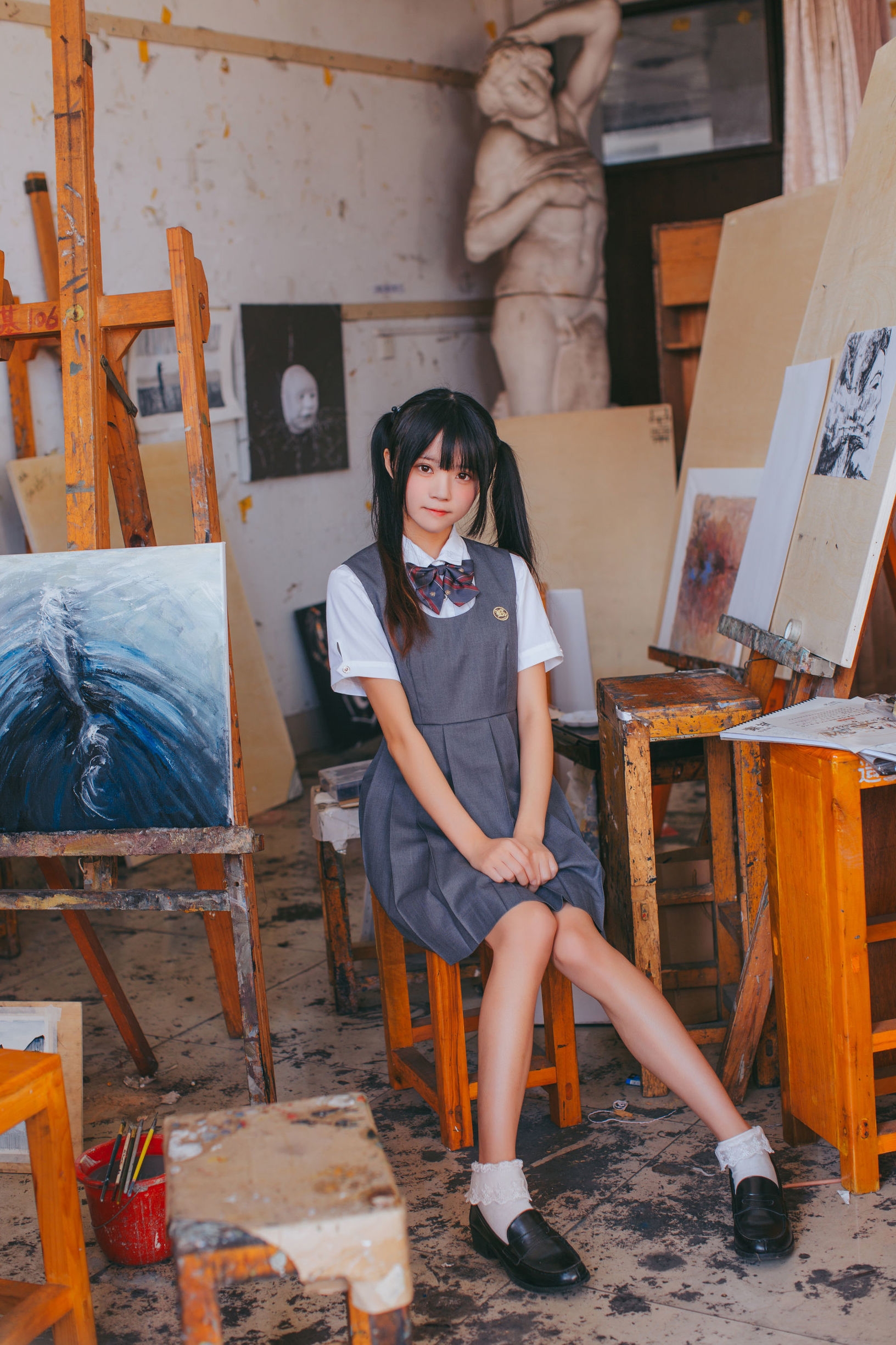 ロリコス] 桜桃にゃ《画室少女》