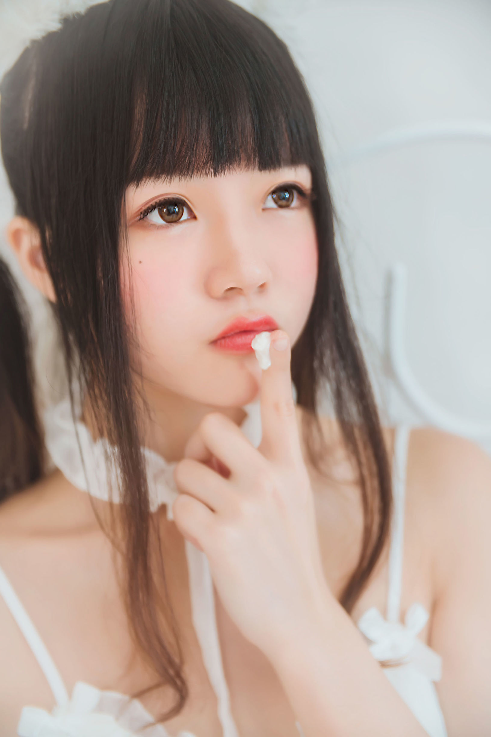 蘿莉COS] 櫻桃喵《白貓》