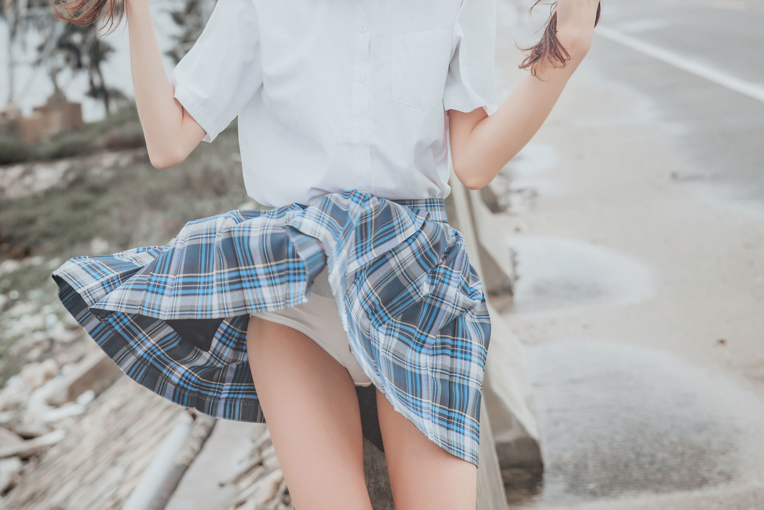  belle ta COS] Sakura Tao Meow "The Wind by the Ear