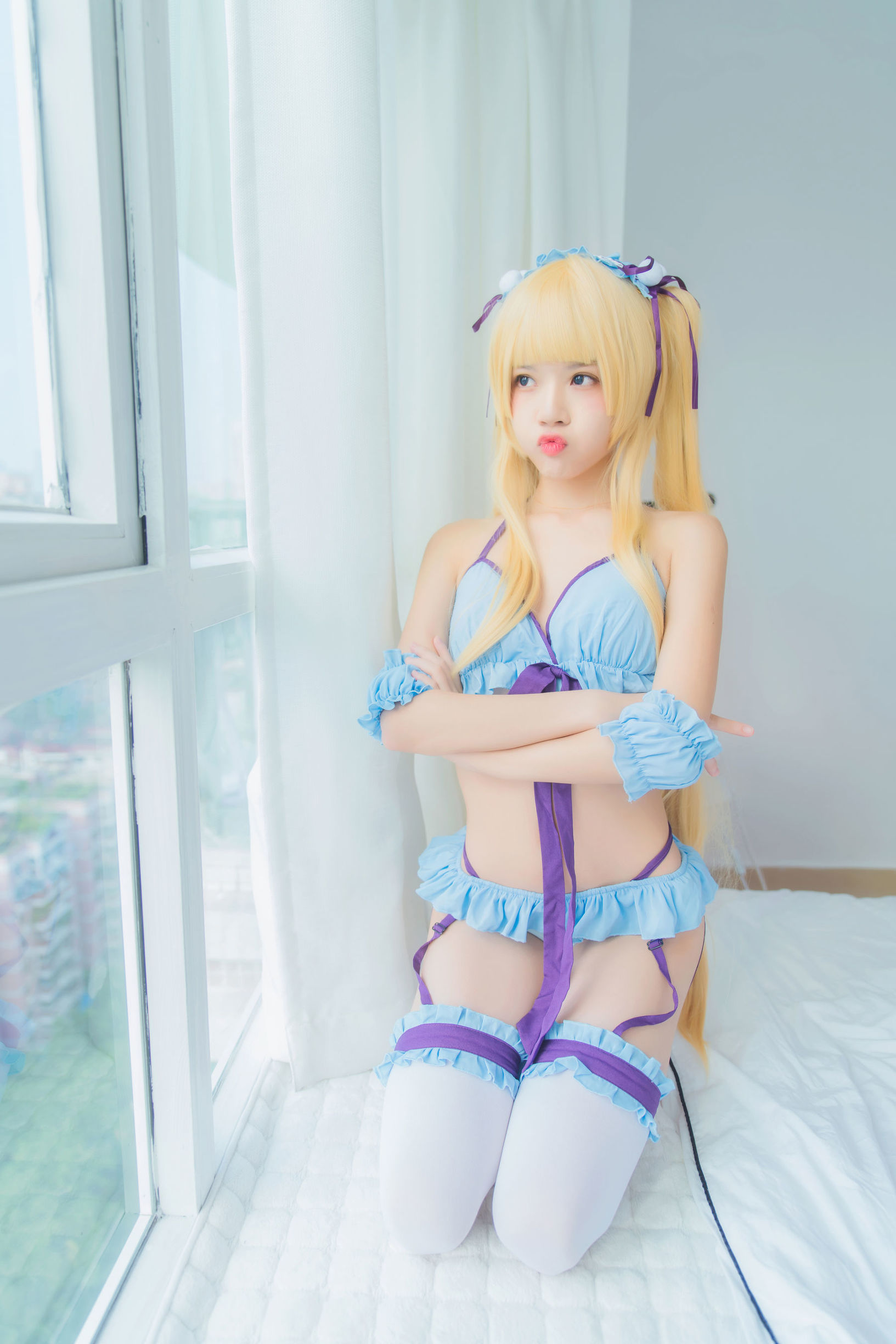 蘿莉COS] 櫻桃喵《英梨梨COS 01》