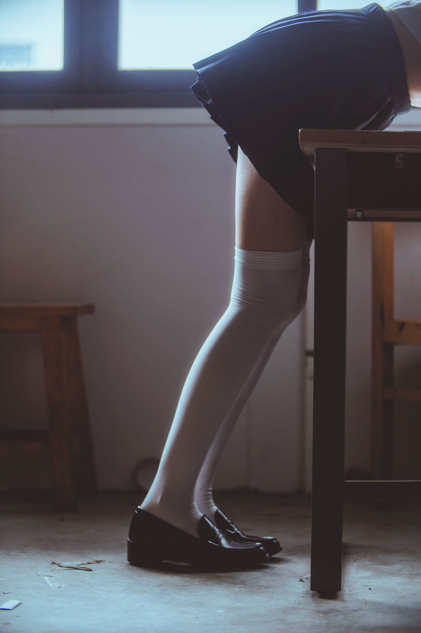JKコスプレ 桜桃喵《蓝白水手服 ギャラリー