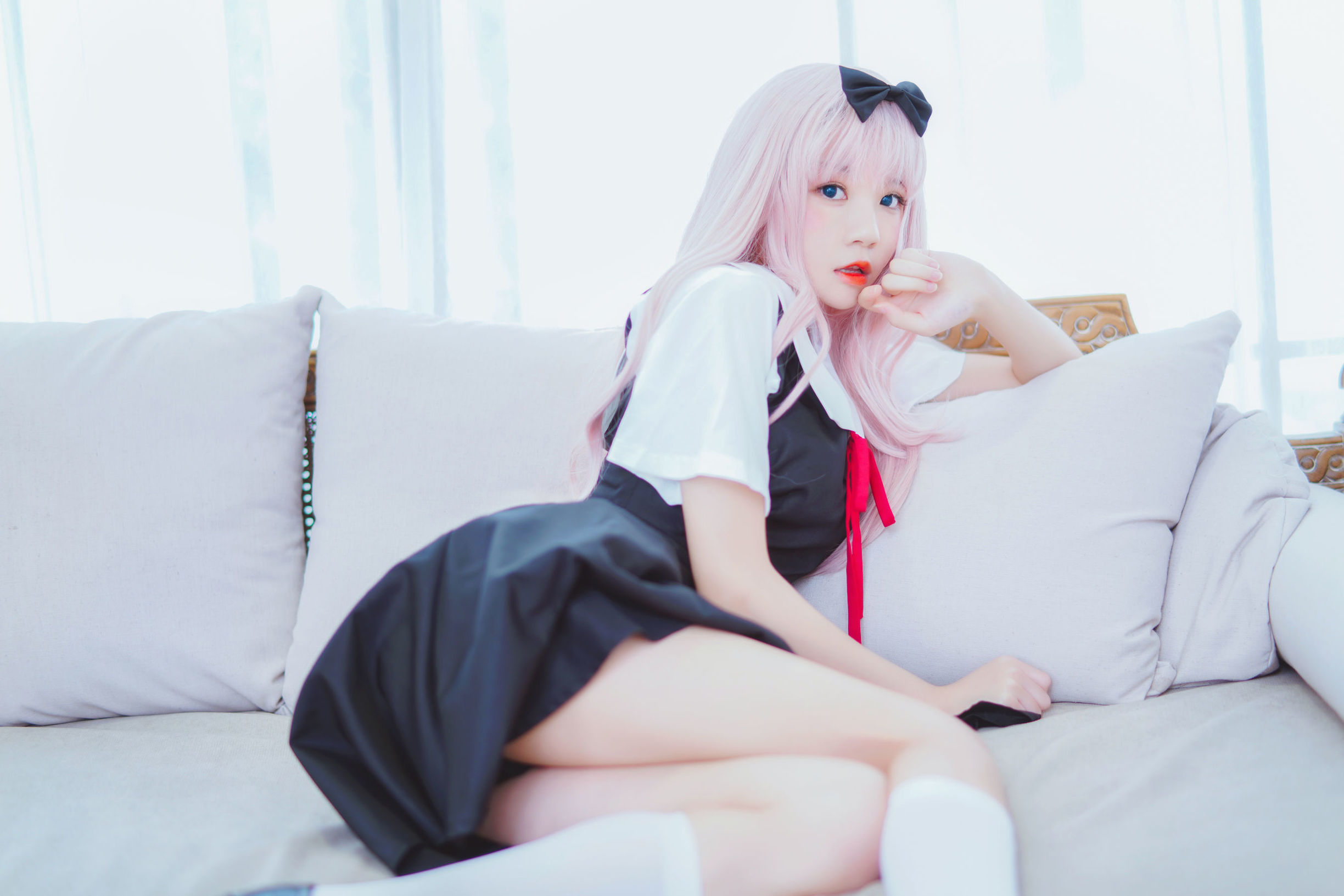  belle ta COS] Sakura Tao Miao Fujiwara Chika