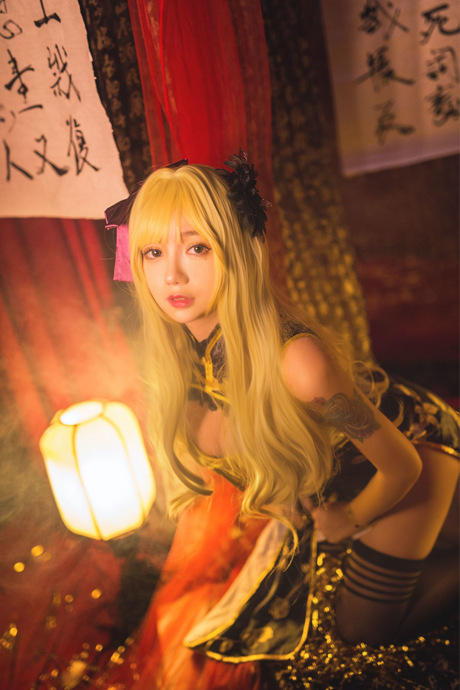  belle ta COS]  belle ta Big Brother - Little Devil + Zhen Ji + Jin Lian