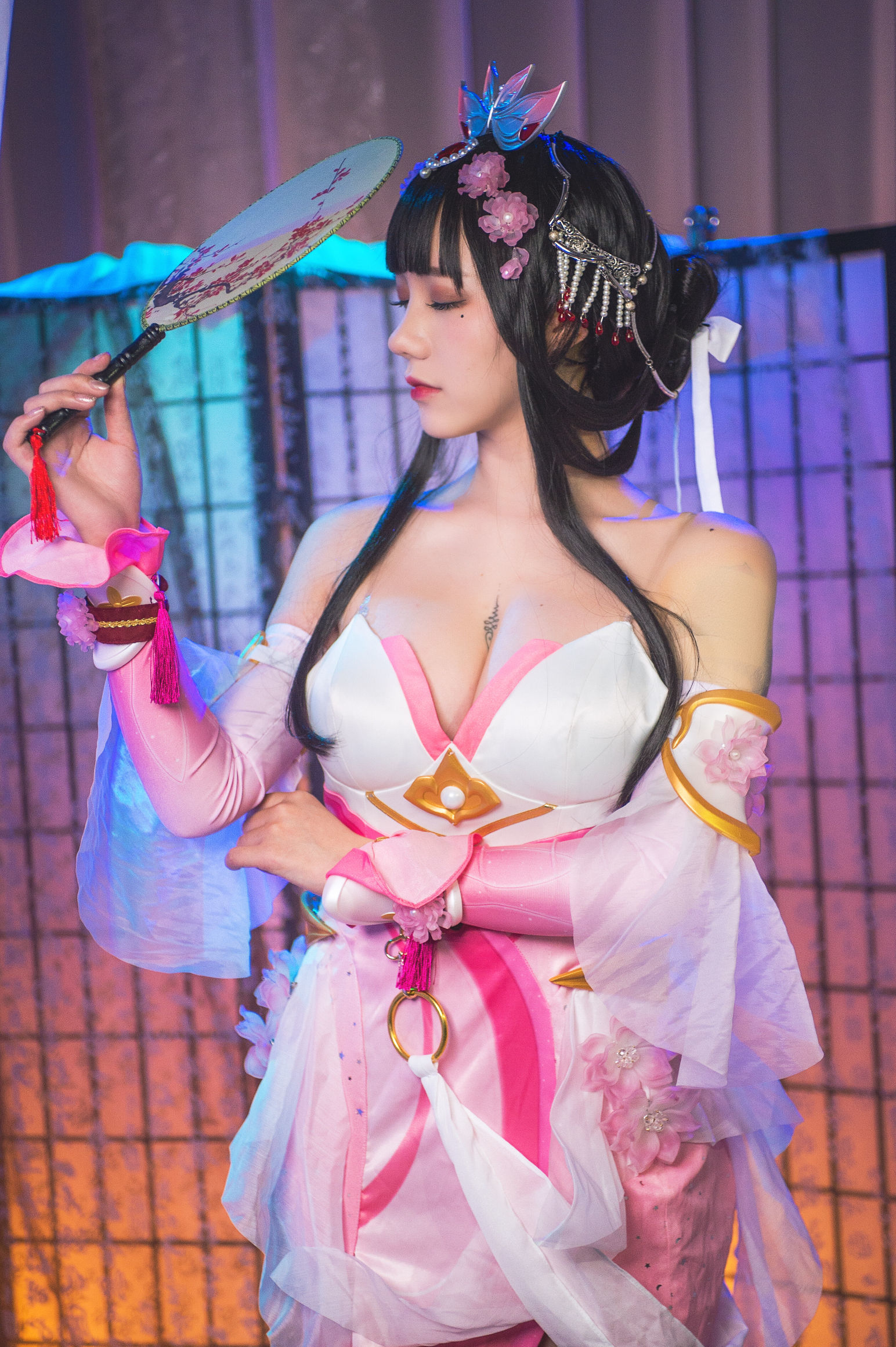  belle ta COS]  belle ta Big Brother - Little Devil + Zhen Ji + Jin Lian