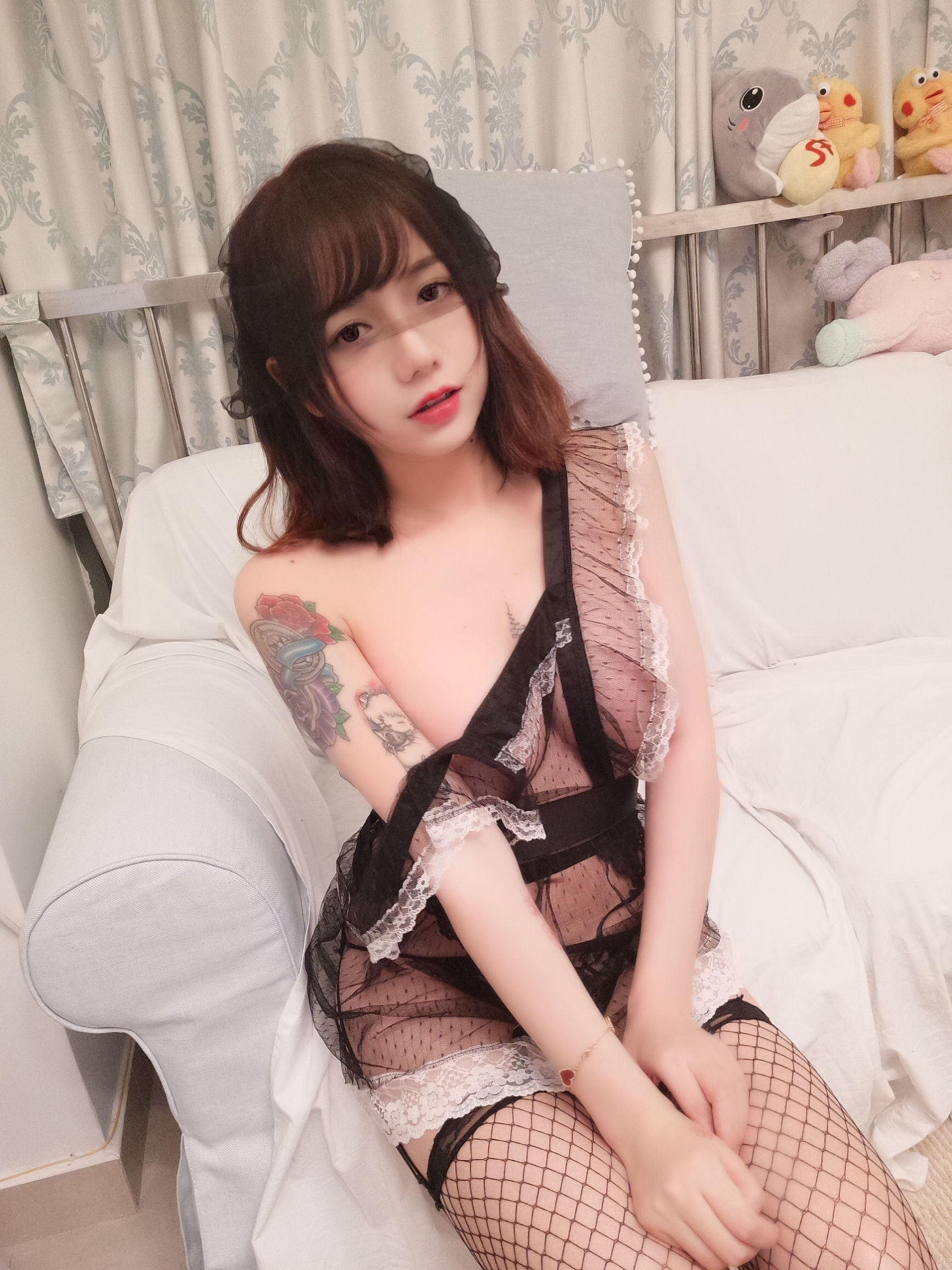 ロリコス] ロリータだいぎ - セーラー服+フィッシュネットストッキング