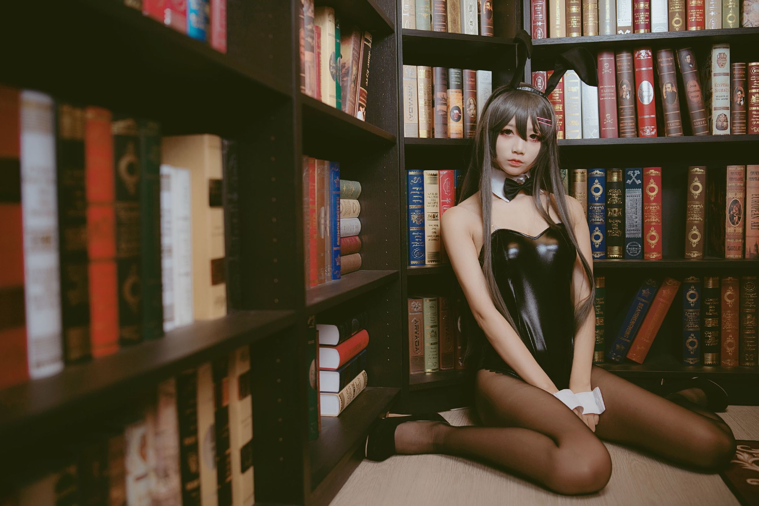 蘿莉COS] 清純少女五更百鬼 - 櫻島麻衣兔女郎