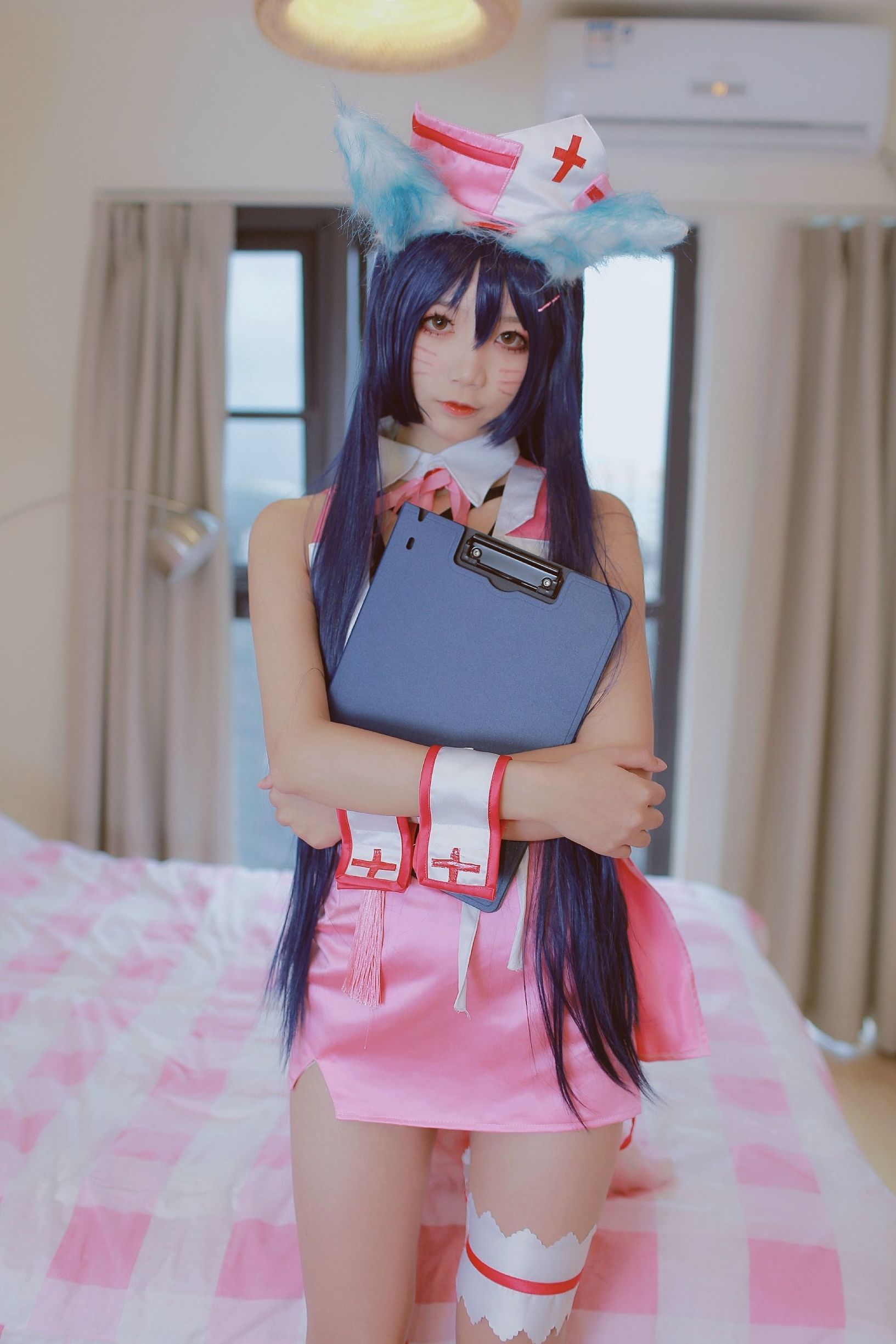 蘿莉COS] 清純少女五更百鬼 - 阿狸護士服