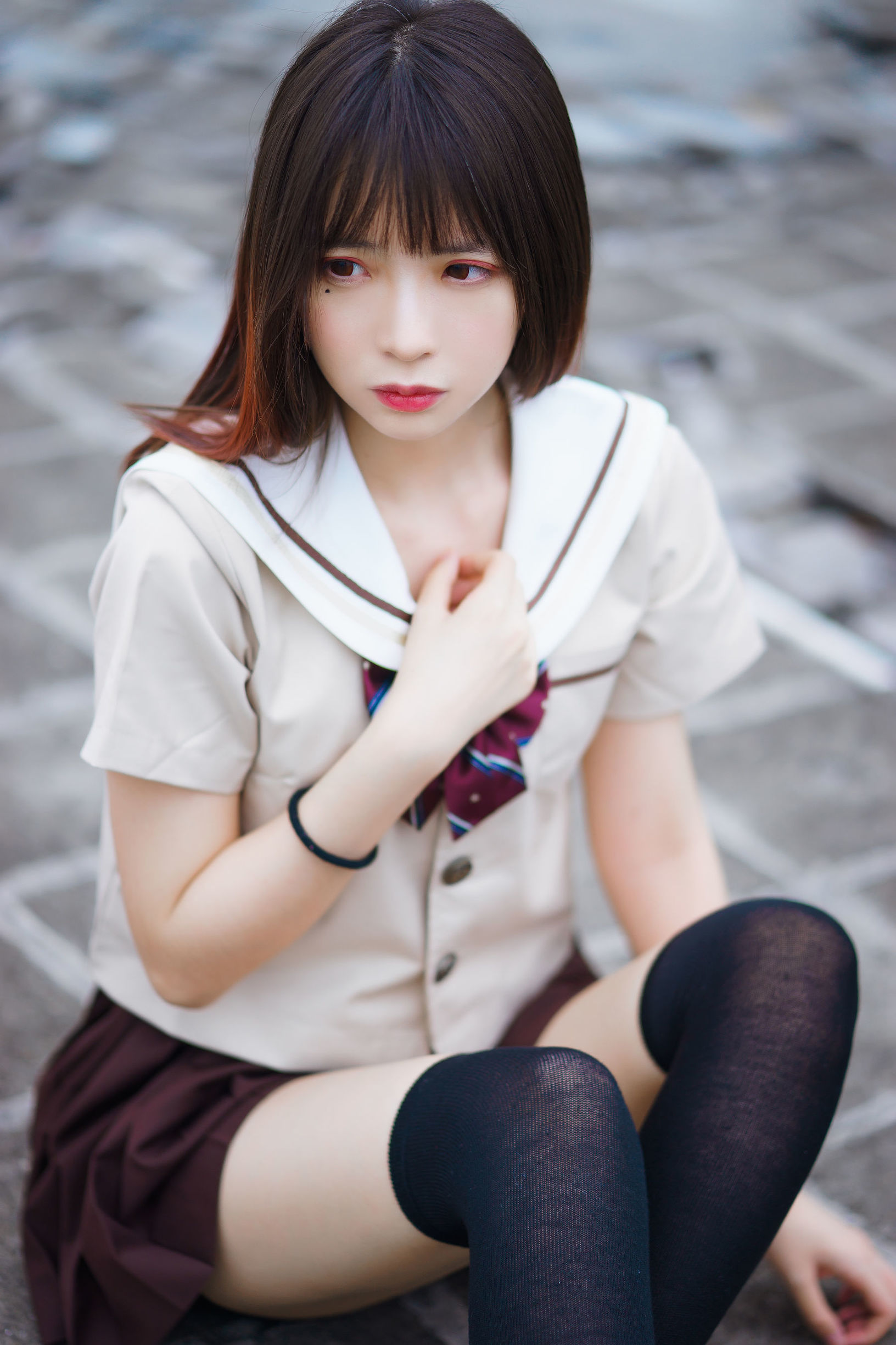  belle ta COS] Feng Mao ss "Stockings Rhapsody (Umbrella)