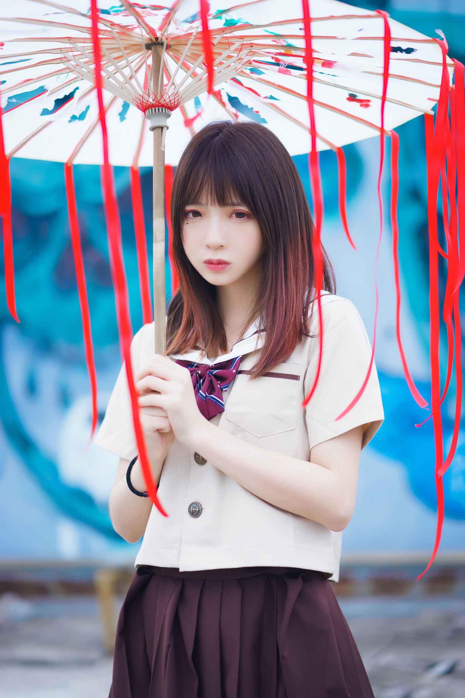  belle ta COS] Feng Mao ss "Stockings Rhapsody (Umbrella)