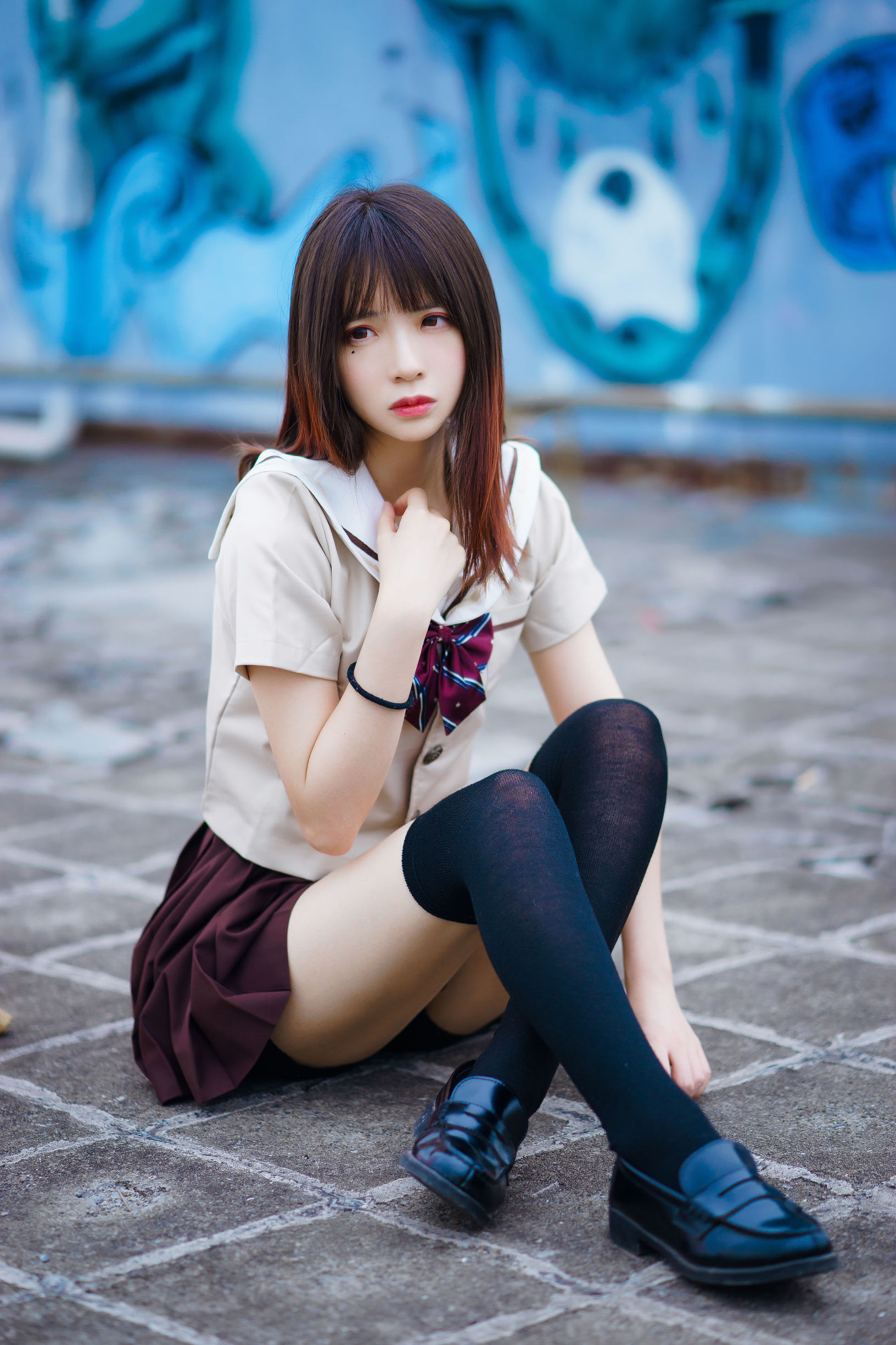  belle ta COS] Feng Mao ss "Stockings Rhapsody (Umbrella)