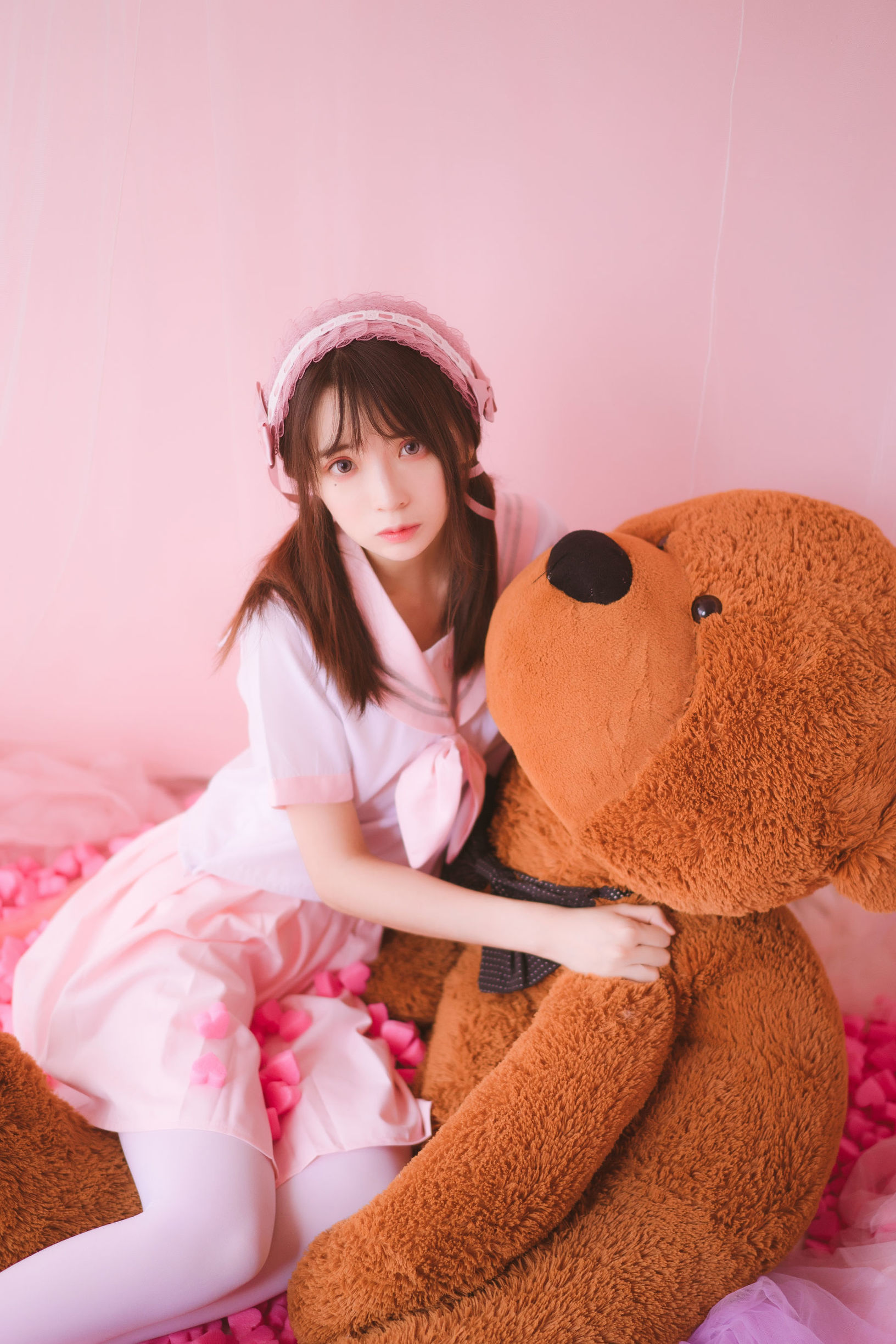 [萝莉COS] 疯猫ss《丝袜狂想曲(粉)》