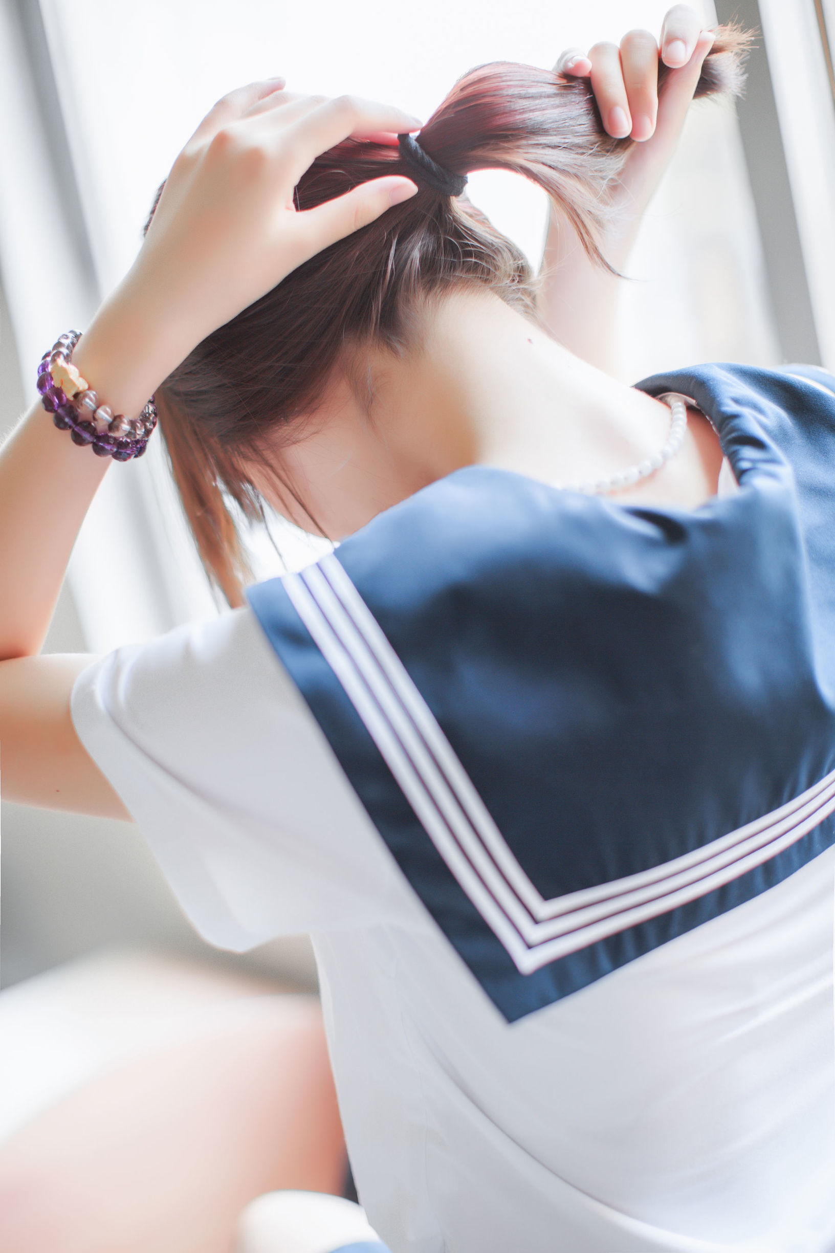 Crazy Cat ss Desk Mate’s Sailor Suit Cosplay
