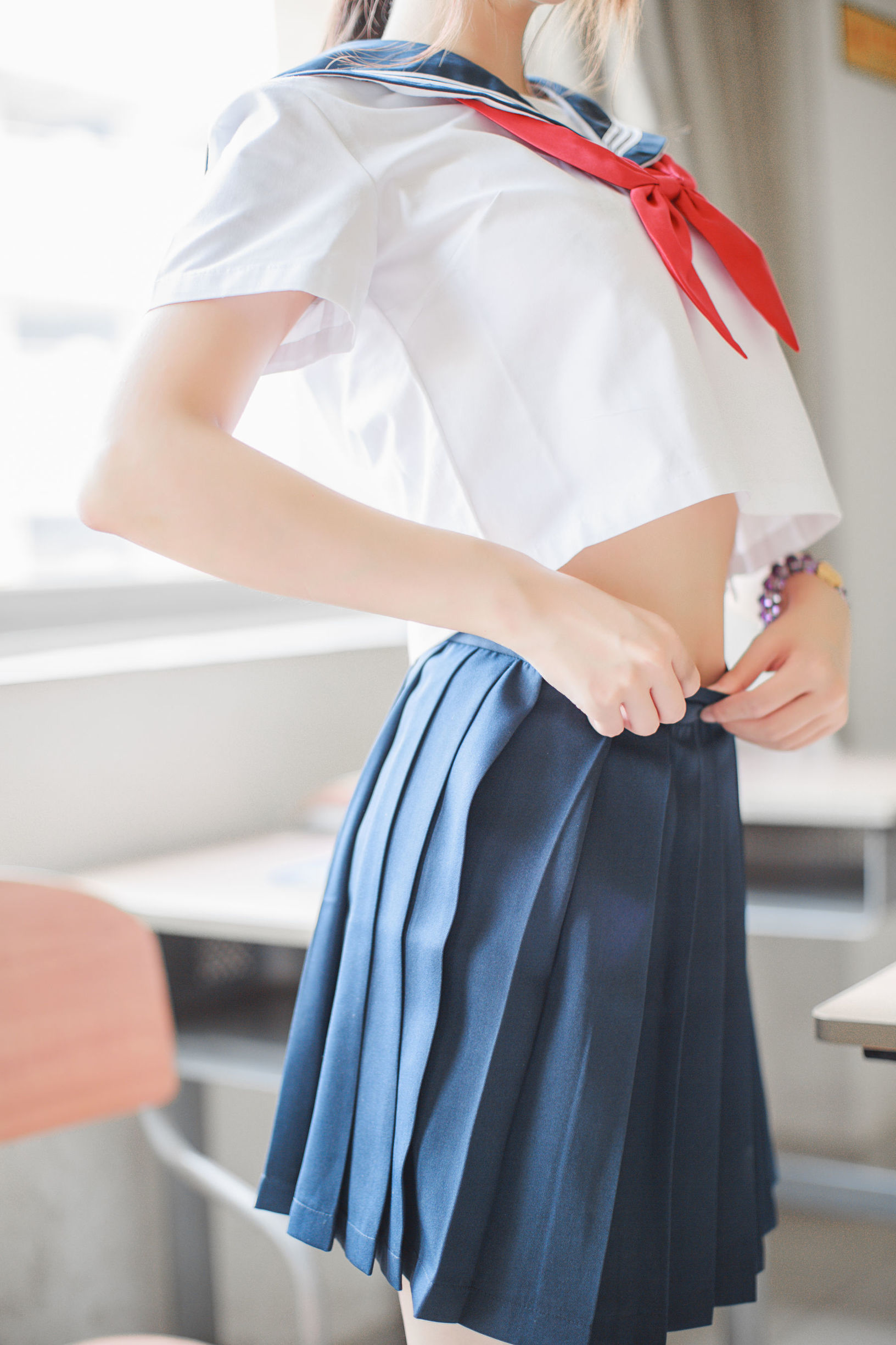 瘋貓ss 同桌的水手服 Cosplay