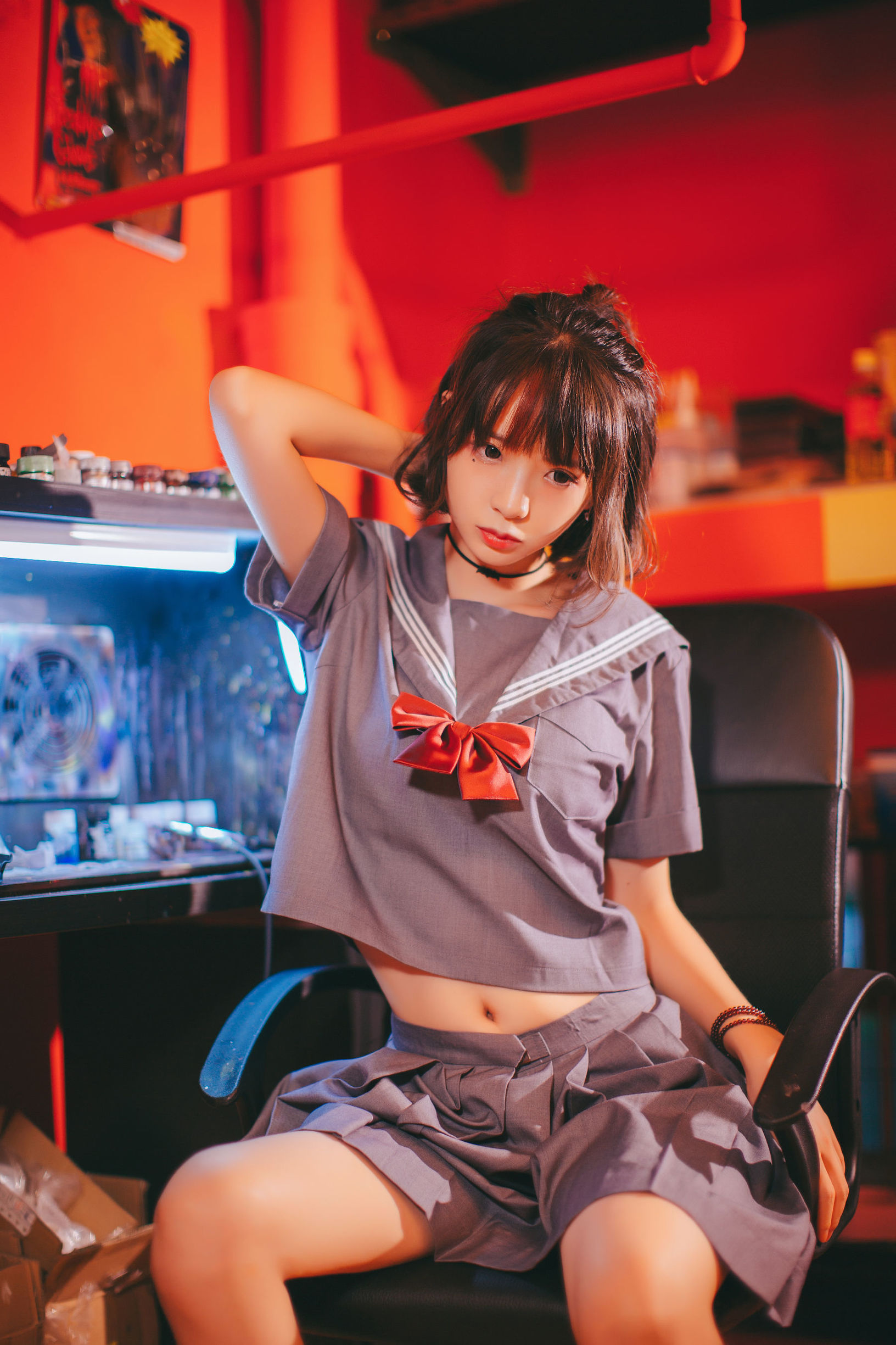 疯猫ss 被囚禁的少女 Cosplay
