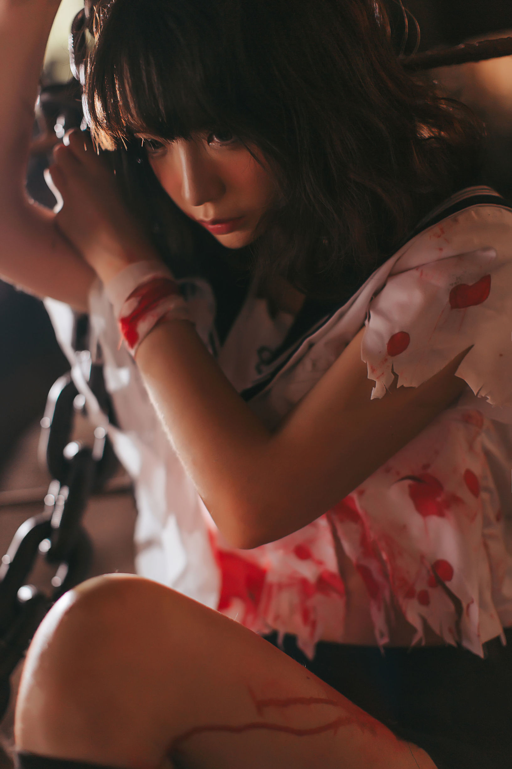 Crazy Cat ss The Imprisoned Girl Cosplay