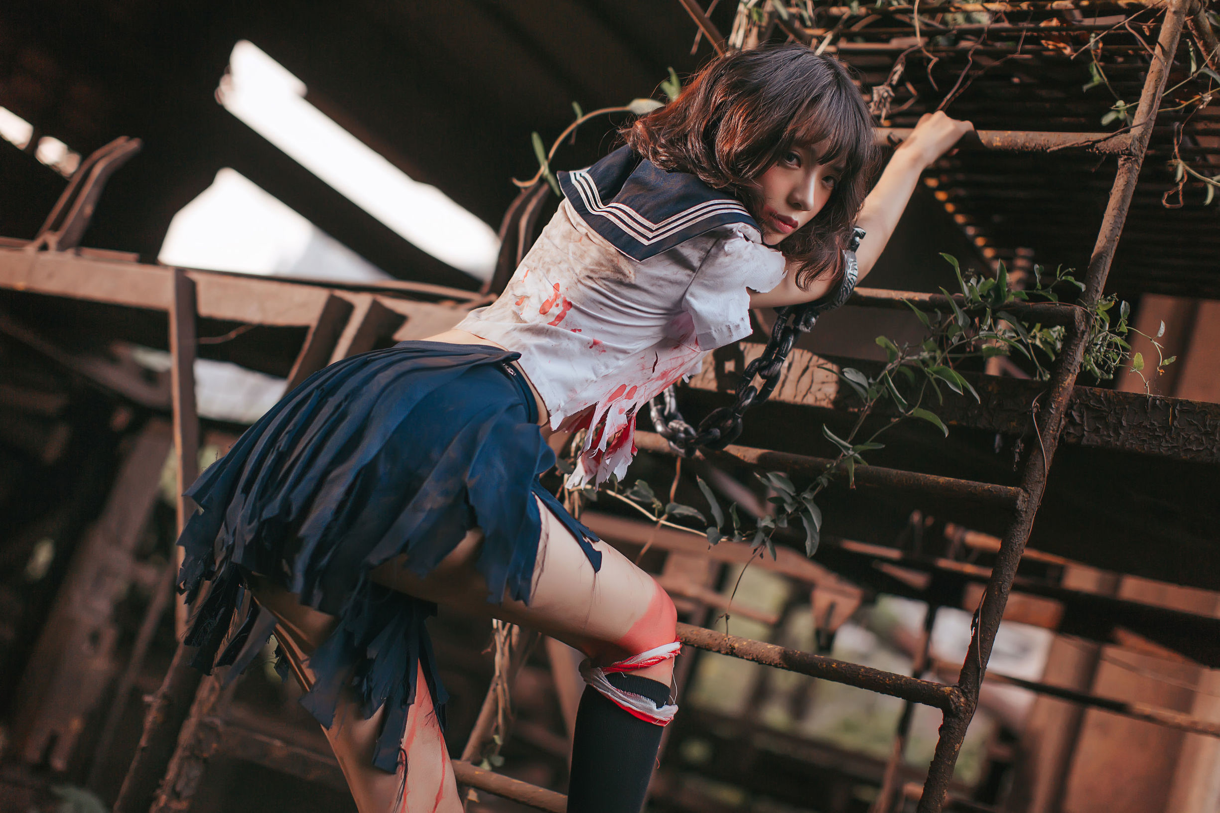 Crazy Cat ss Cosplay Cô Gái Bị Giam Cầm
