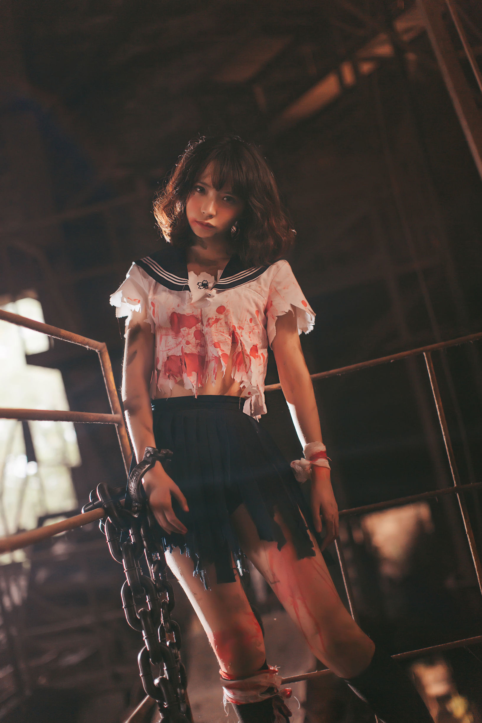 Crazy Cat ss The Imprisoned Girl Cosplay
