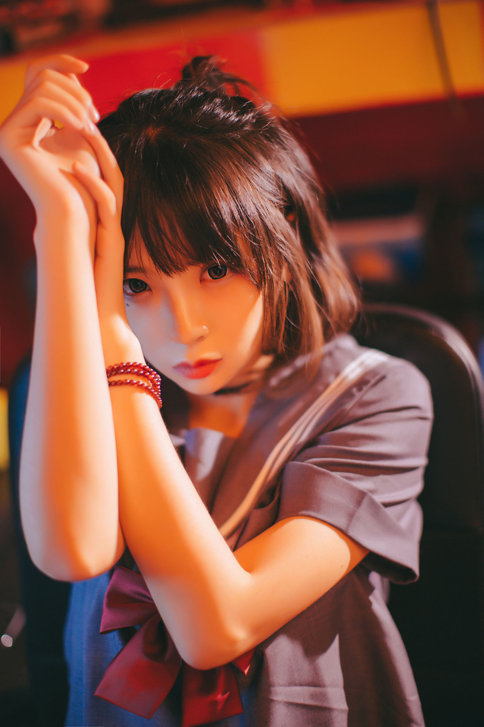瘋貓ss 被囚禁的少女 Cosplay
