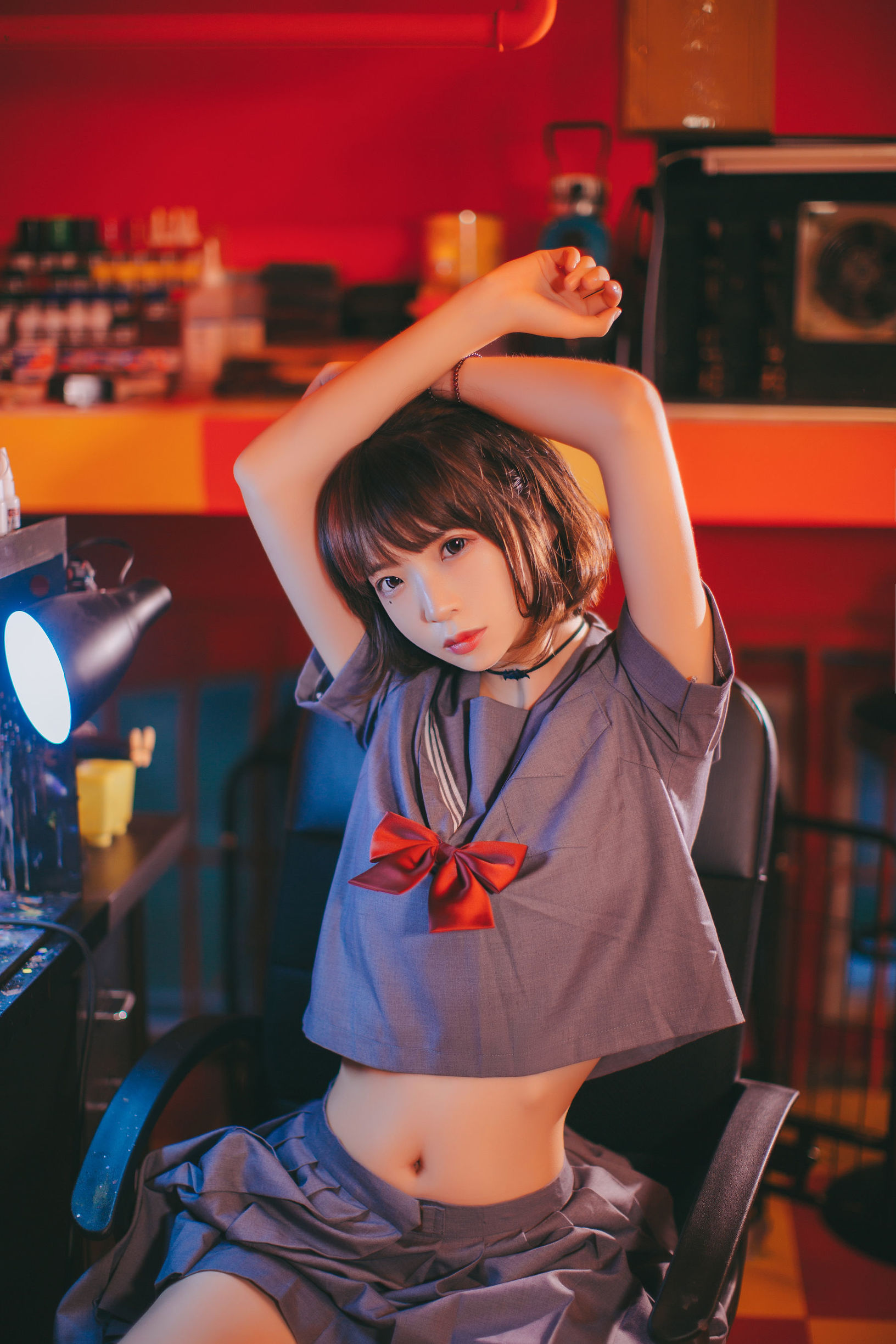疯猫ss 被囚禁的少女 Cosplay