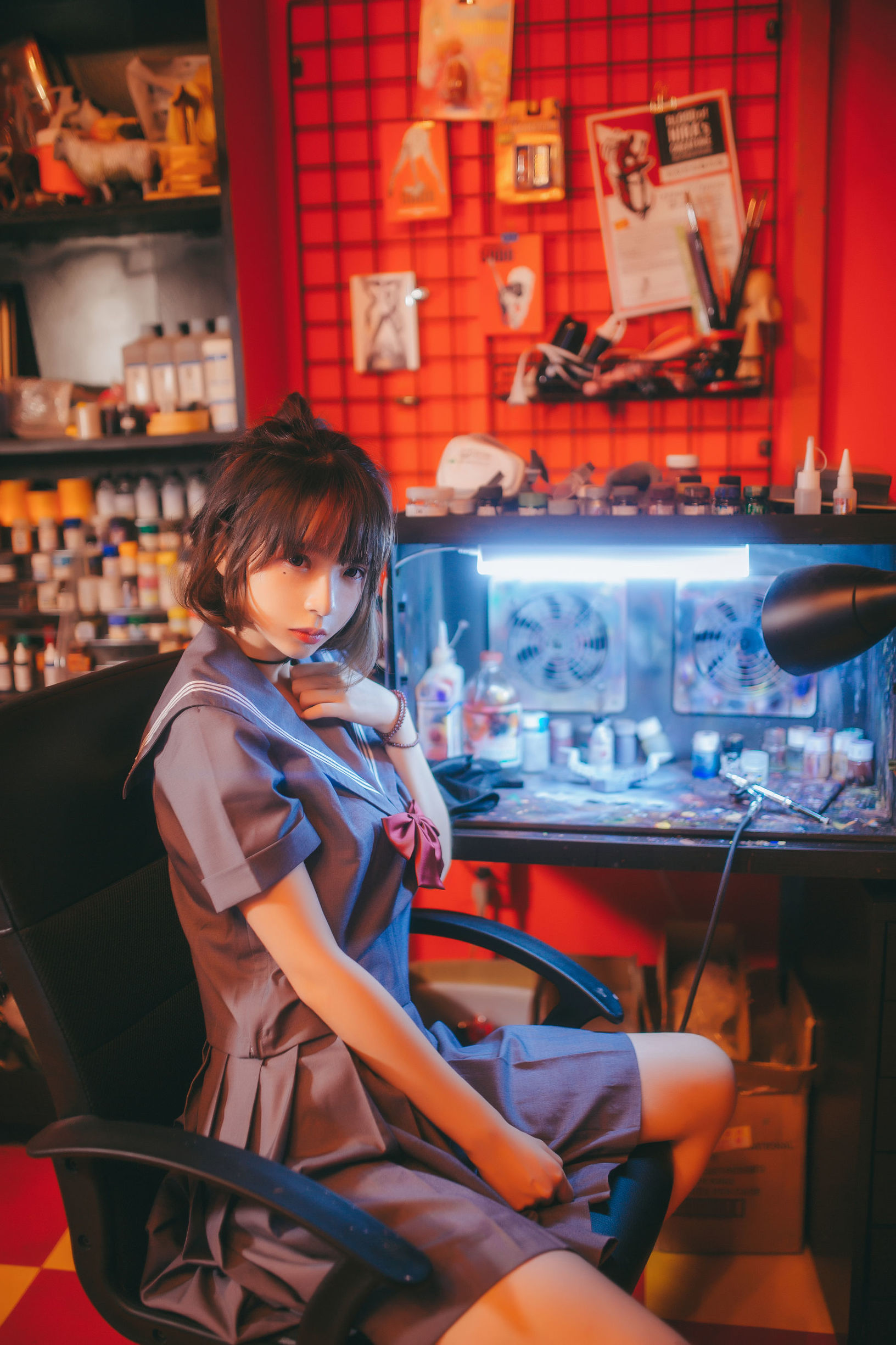 Crazy Cat ss Cosplay Cô Gái Bị Giam Cầm
