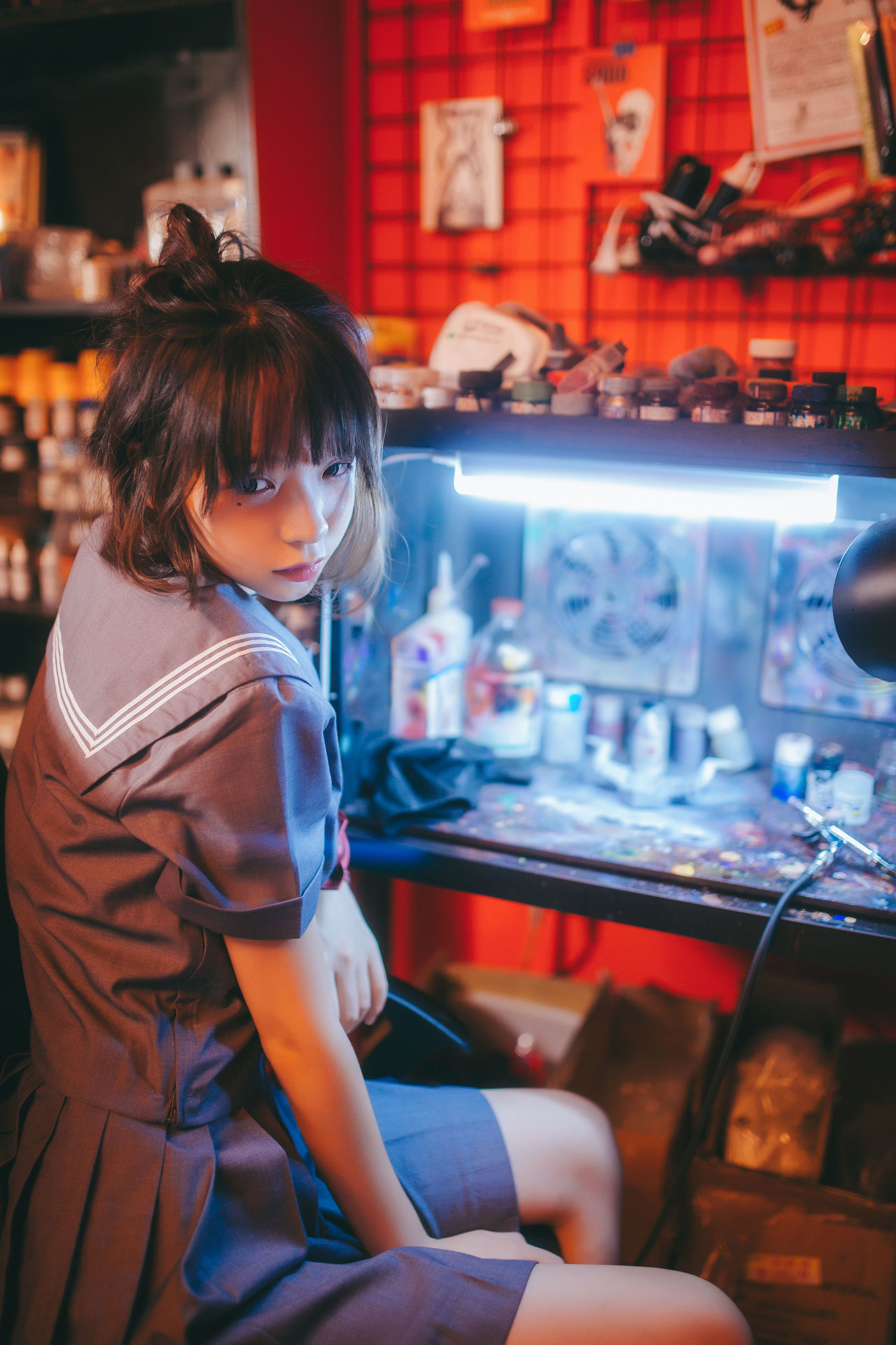 Crazy Cat ss Cosplay Cô Gái Bị Giam Cầm