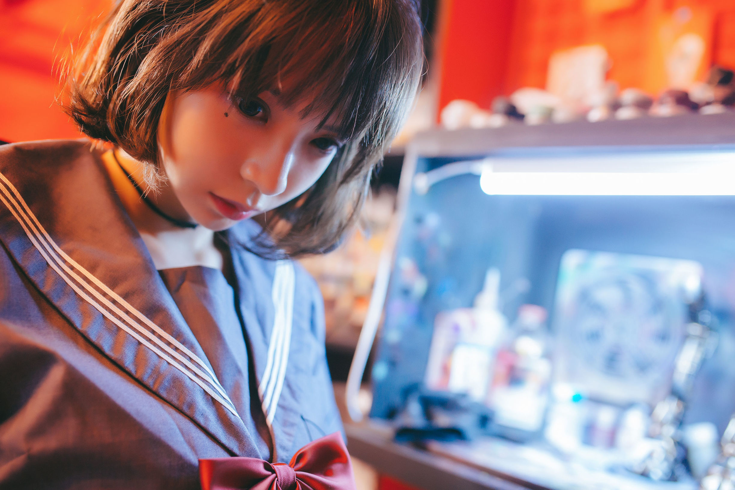 瘋貓ss 被囚禁的少女 Cosplay