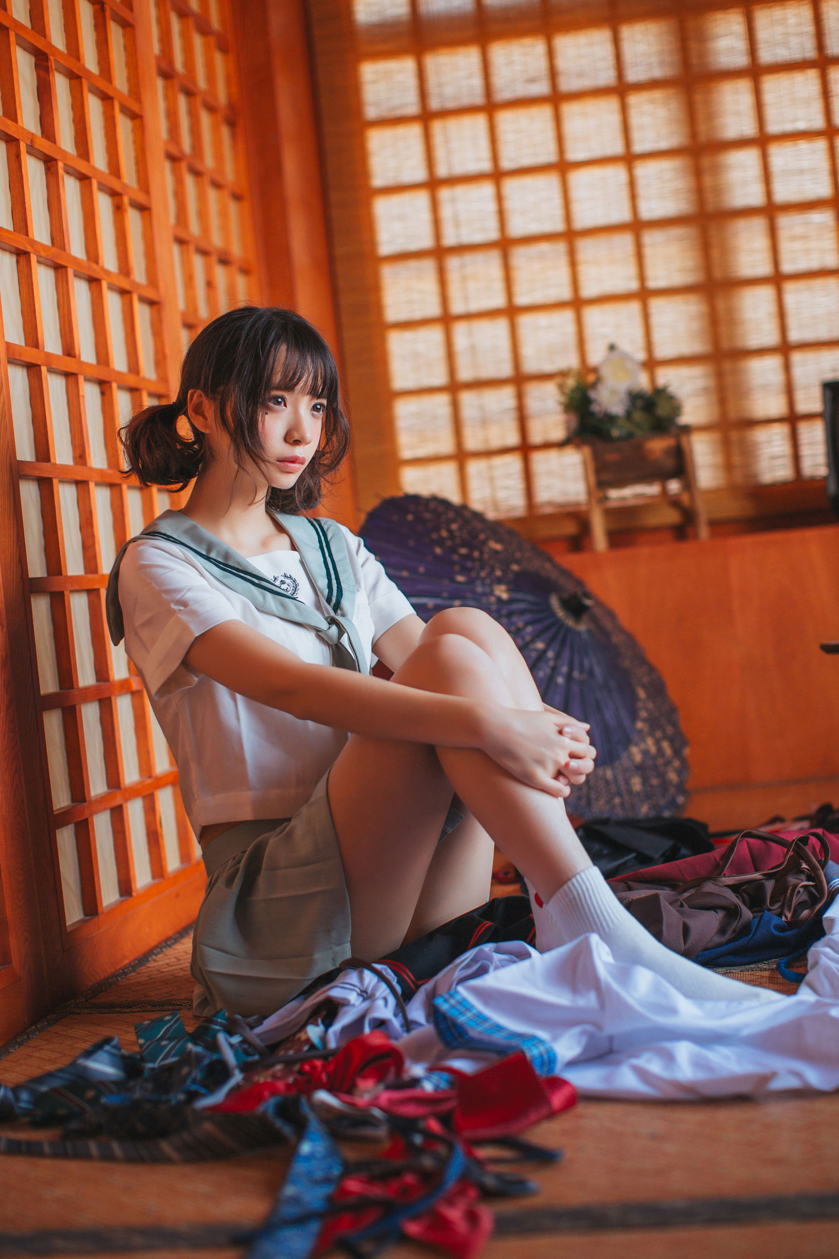 疯猫ss 黑丝JK少女风写真