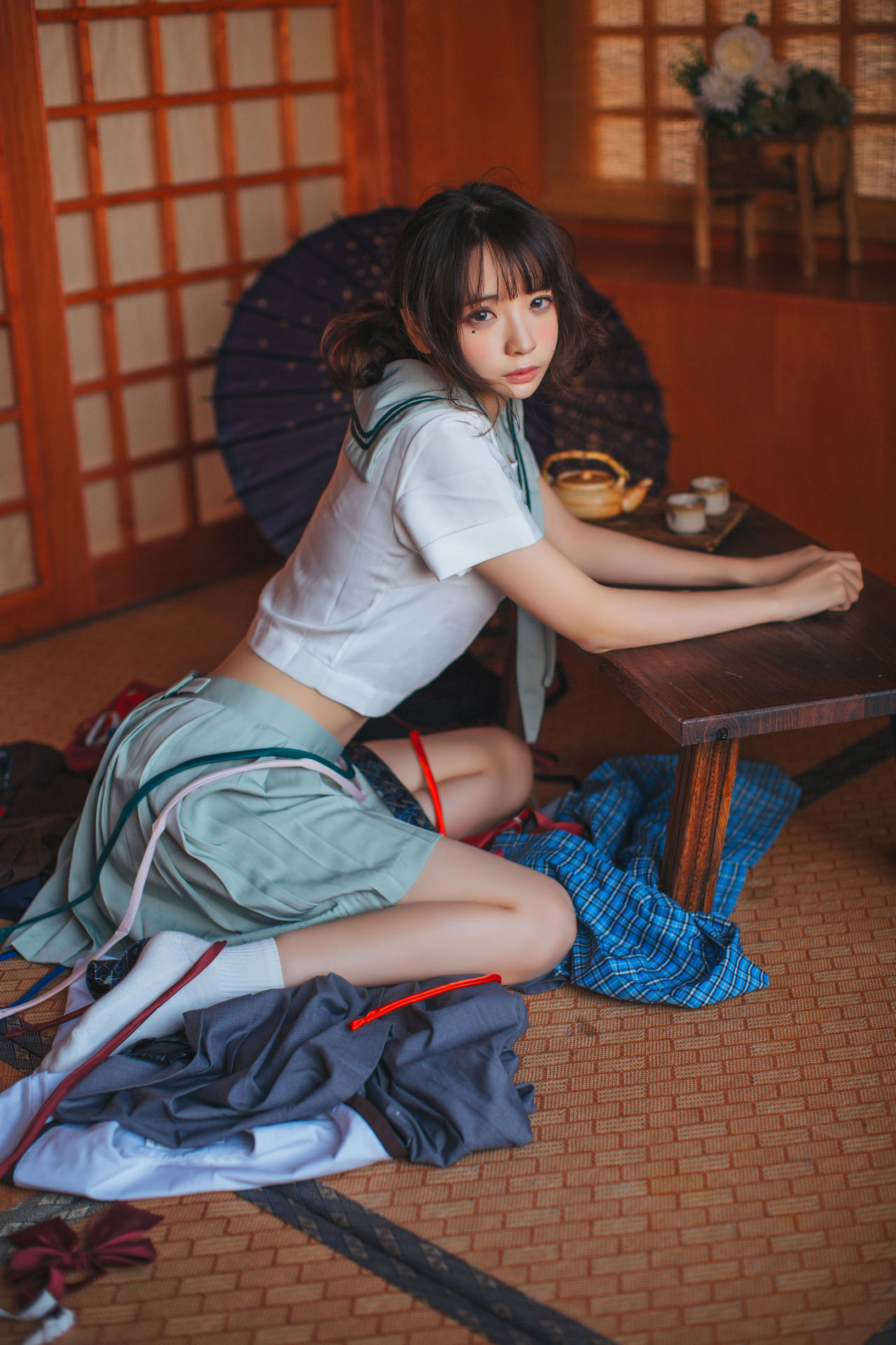 疯猫ss 黑丝JK少女风写真