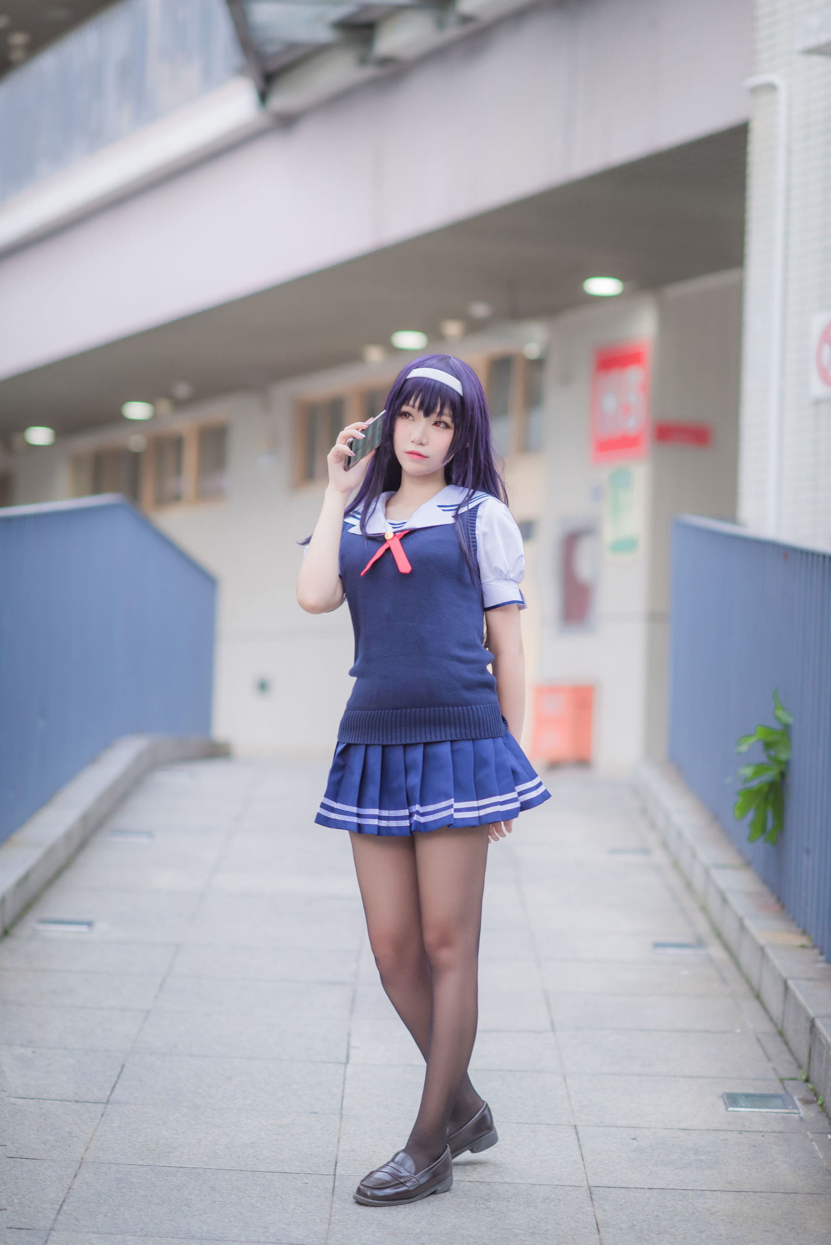ロリータコスプレ] 白金サキ - 制服