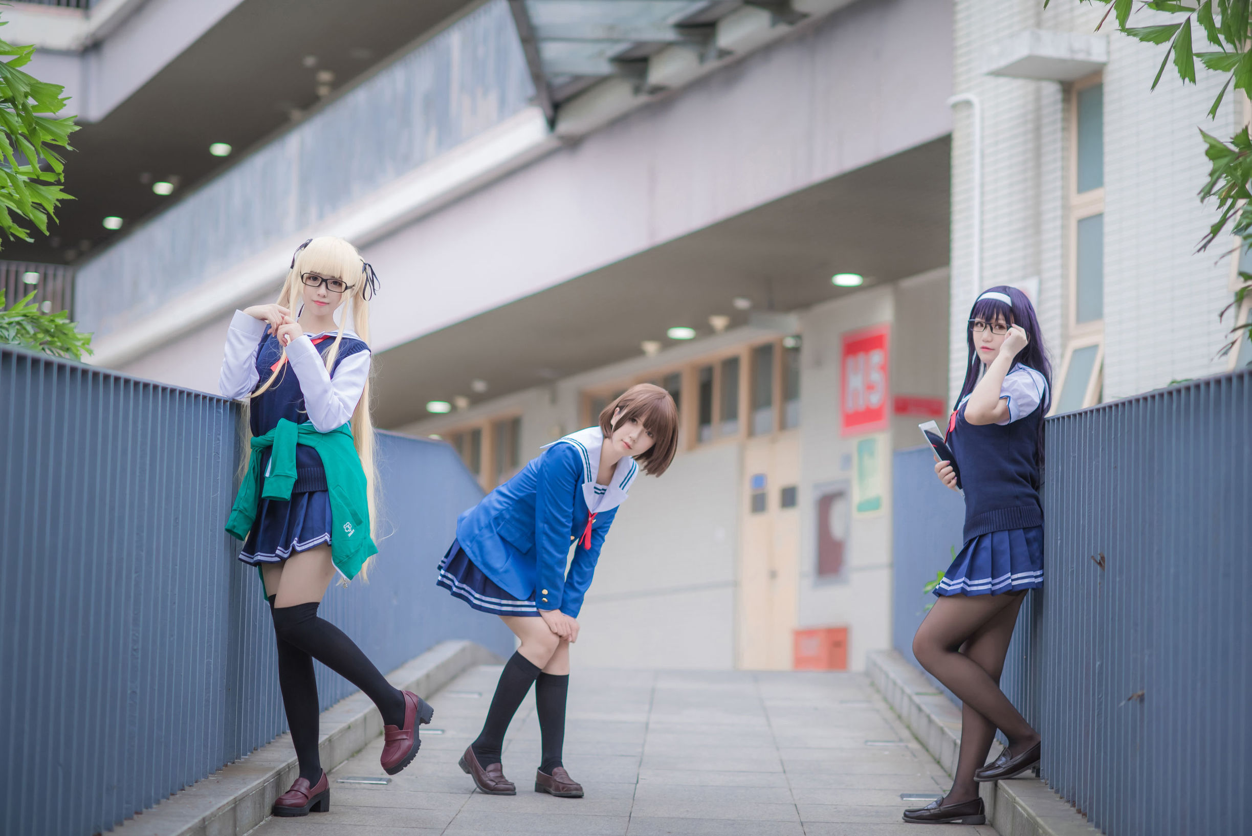 ロリータコスプレ] 白金サキ - 制服