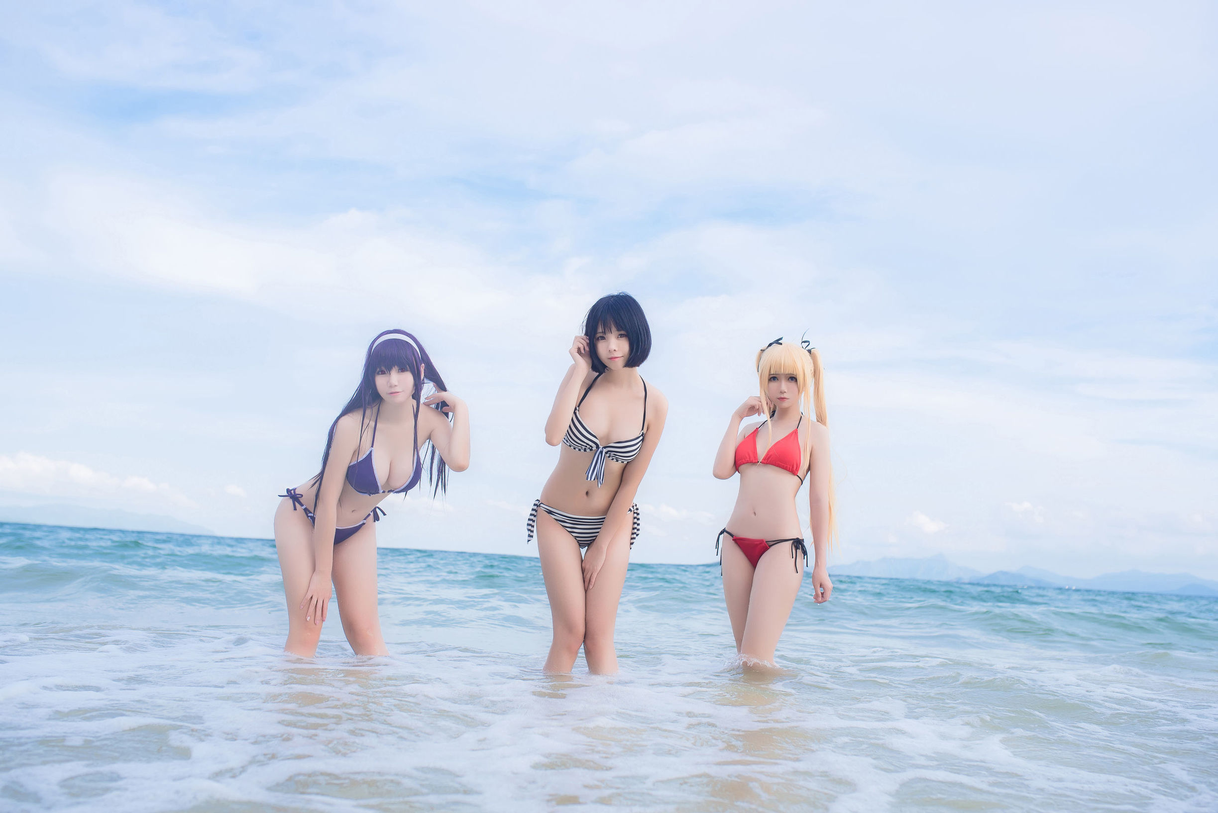  belle ta COS] Platinum Saki - Swimsuit