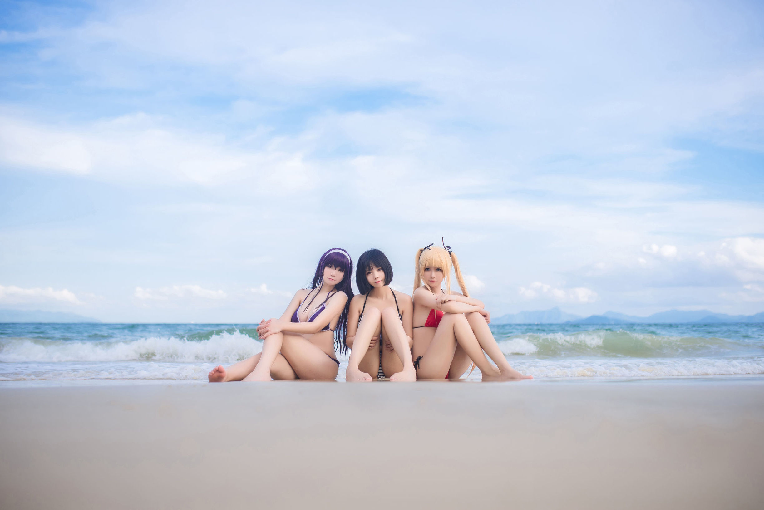  belle ta COS] Platinum Saki - Swimsuit