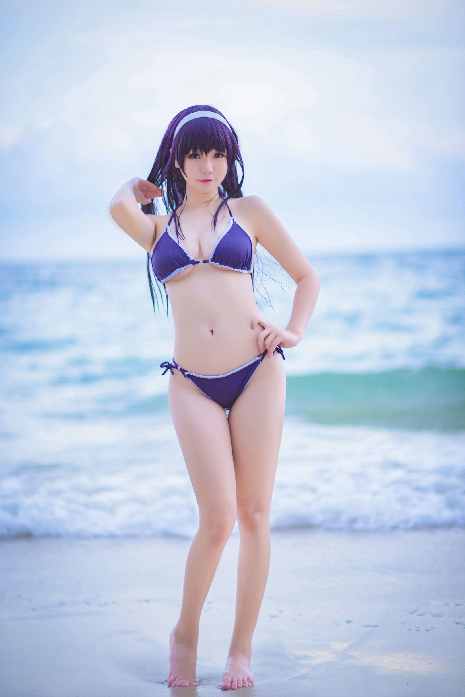  belle ta COS] Platinum Saki - Swimsuit