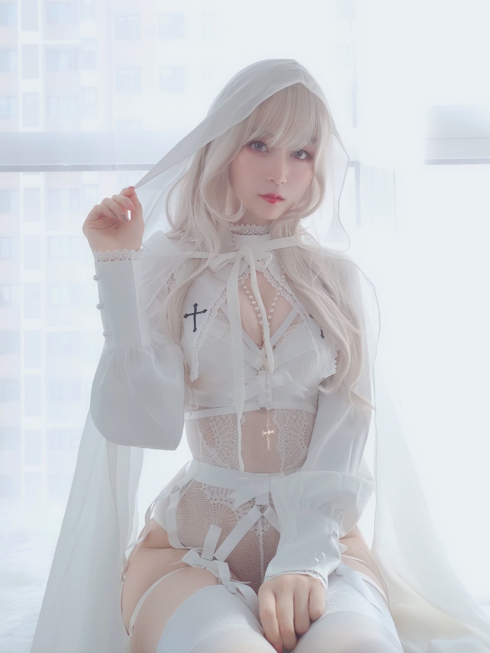 ロリCOS] 白銀 - 純白聖女