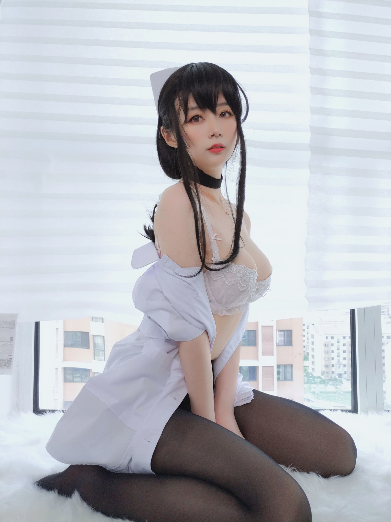  belle ta Cosplay] Shirogane - Long-haired Little Nurse